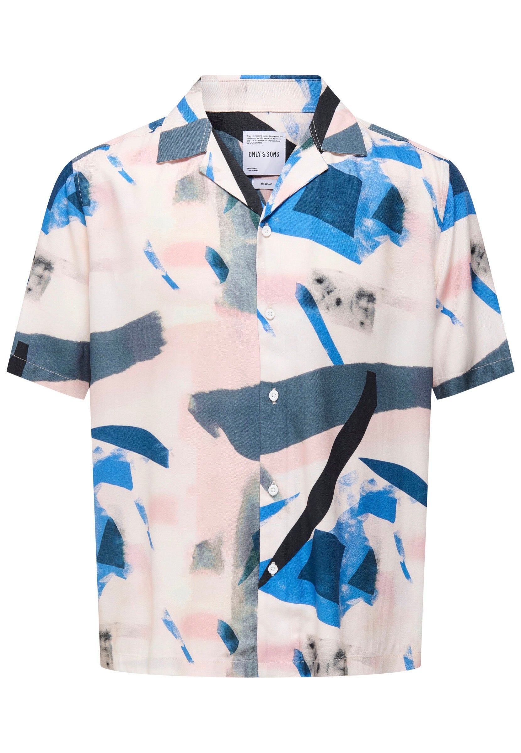 Only & Sons - Dash Life Reg Dig AOP Resort Keepsake Lilac - Shirt | Men-Image