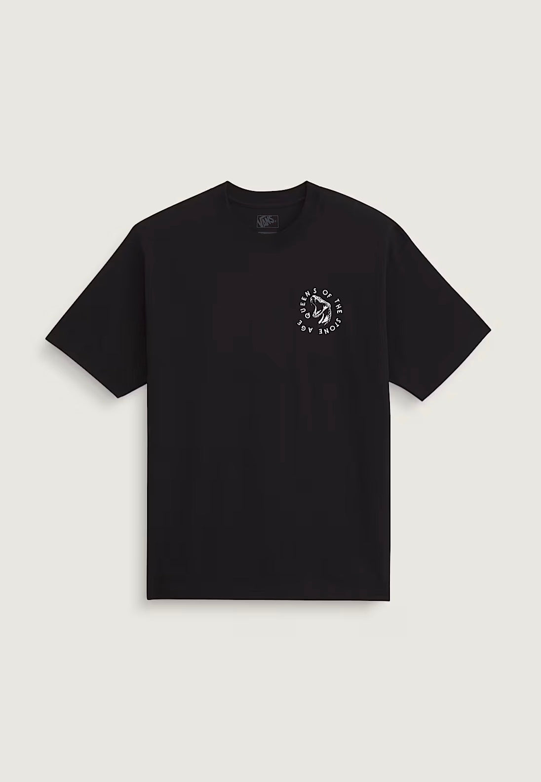 Vans x Queens Of The Stone Age Ouroboros Black T-Shirt | Men-Image
