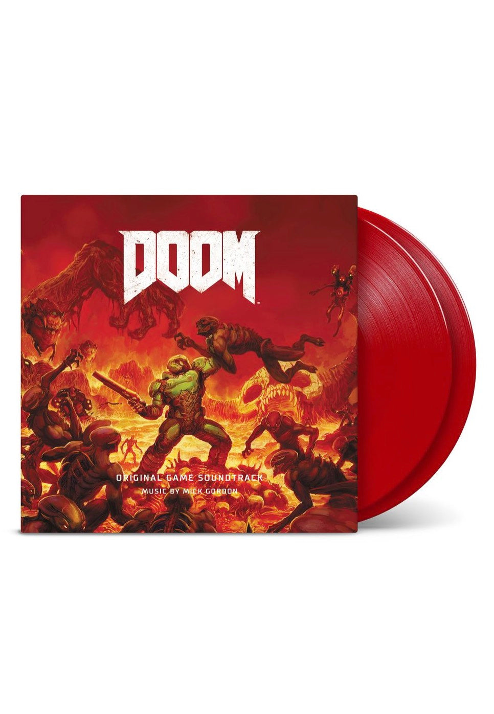Doom Original Game Soundtrack (Mick Gordon) Red Colored 2 LP | Neutral-Image