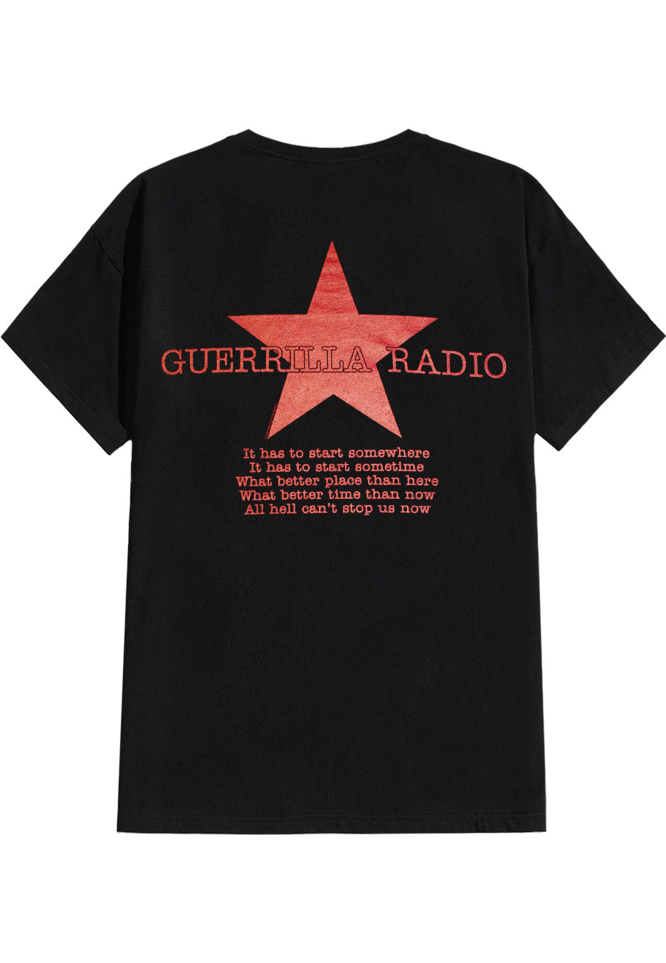 Rage Against The Machine Guerrilla Radio Tričko | Neutral-Image