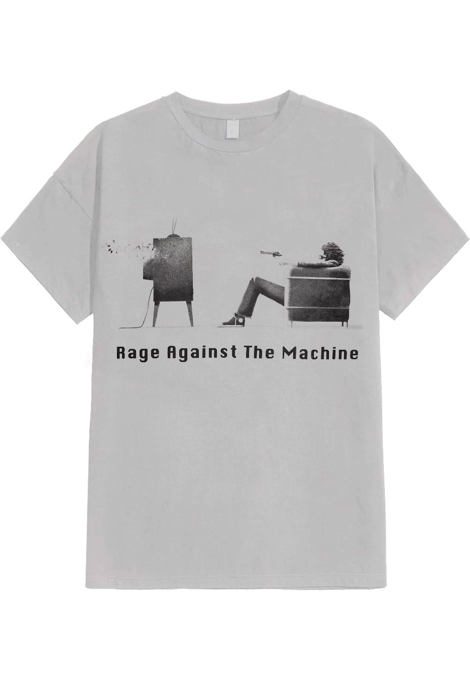Rage Against The Machine - Won't Do Dip-Dye Grey - T-Shirt