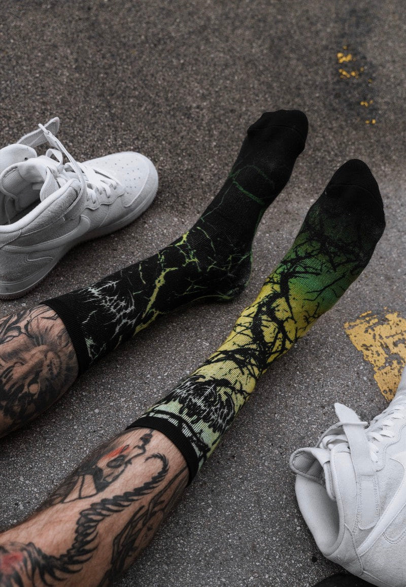 Stay Cold Apparel - Ragshift Yellowish - Socks | Neutral-Image