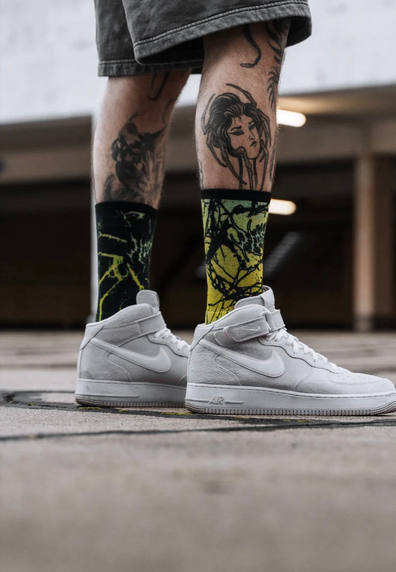 Stay Cold Apparel - Ragshift Yellowish - Socks | Neutral-Image