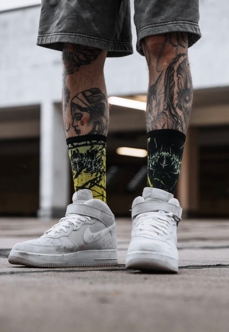 Stay Cold Apparel - Ragshift Yellowish - Socks | Neutral-Image
