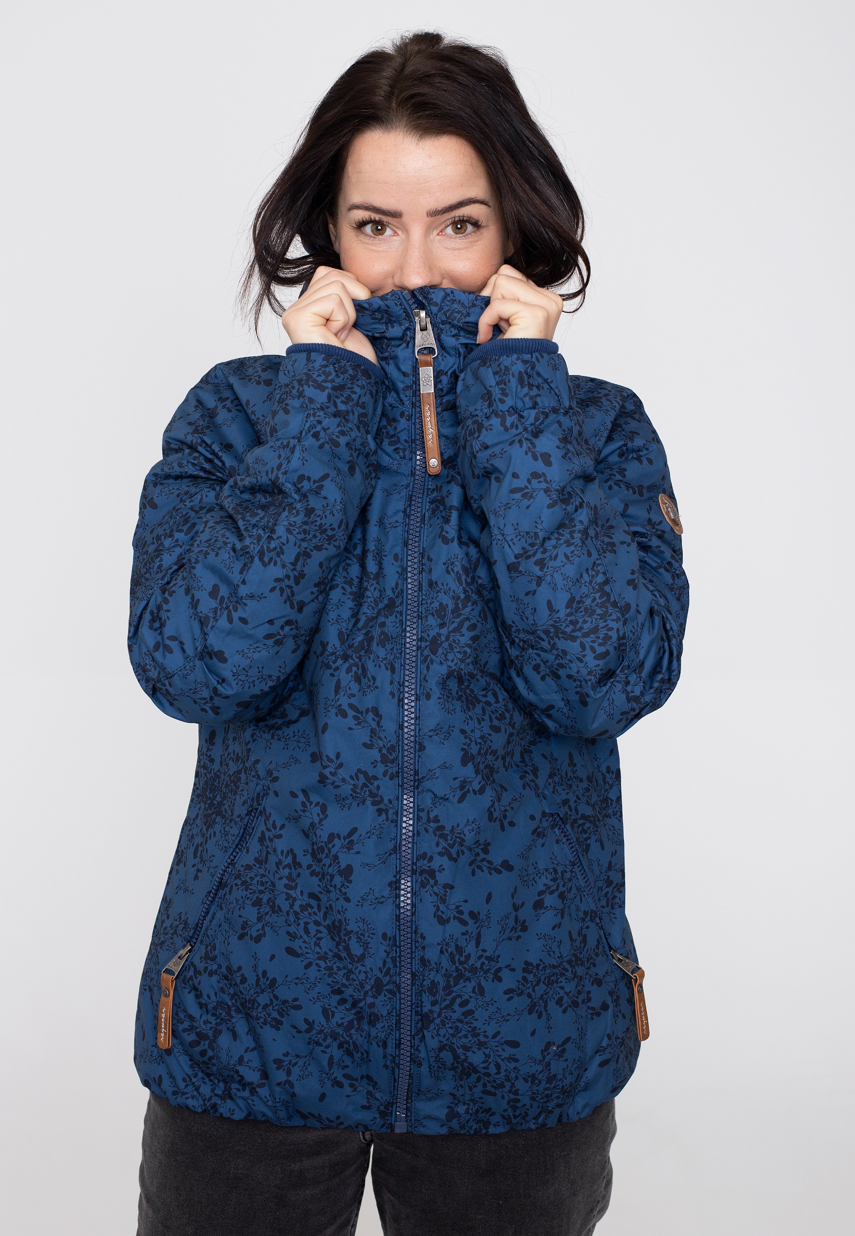 Ragwear - Dizzie Print Blue - Jacket | Women-Image