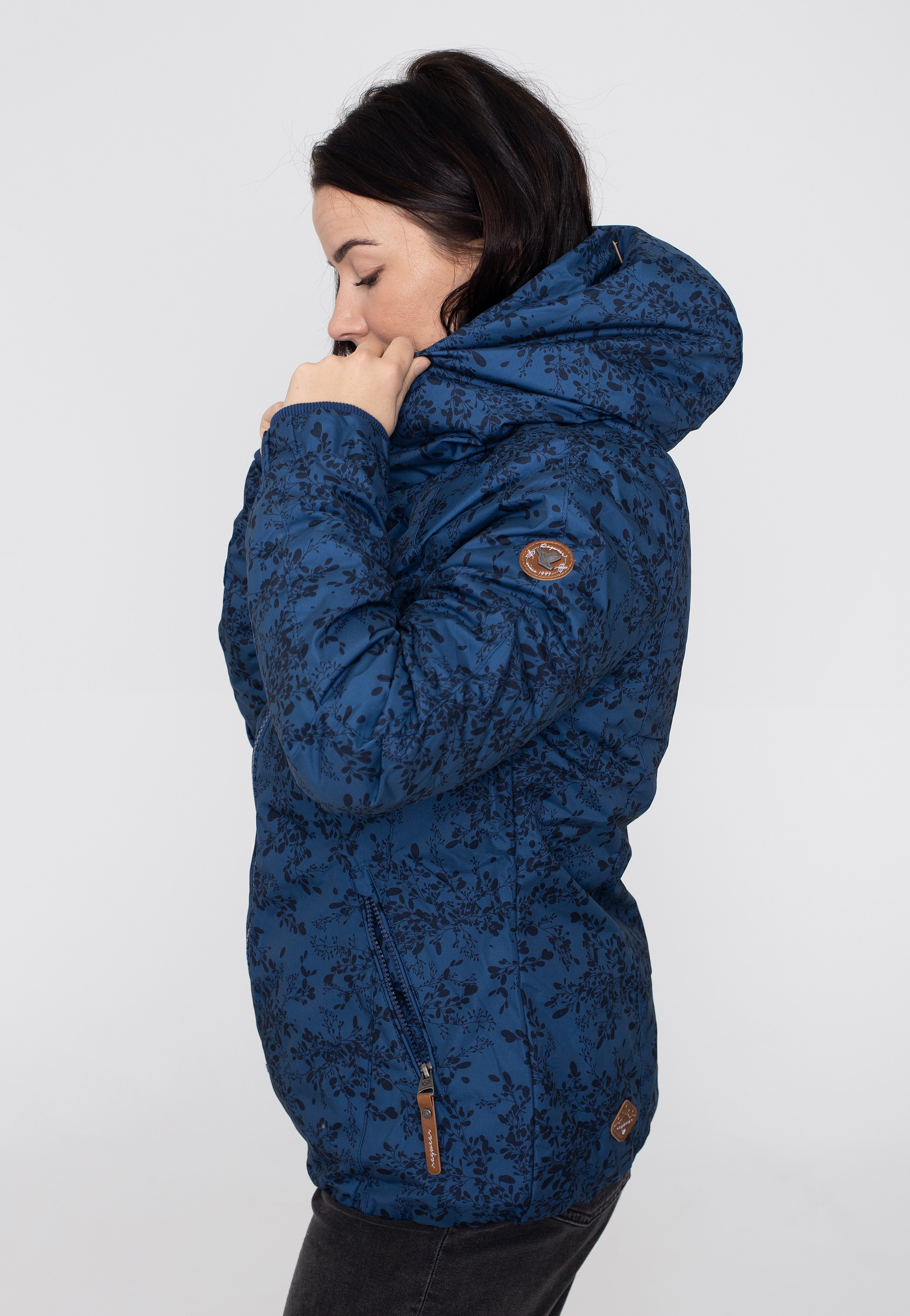 Ragwear - Dizzie Print Blue - Jacket | Women-Image
