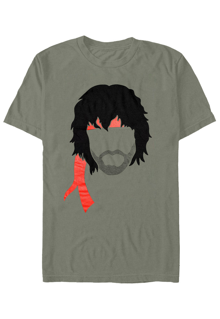 Rambo - Bandana Green - T-Shirt | Neutral-Image