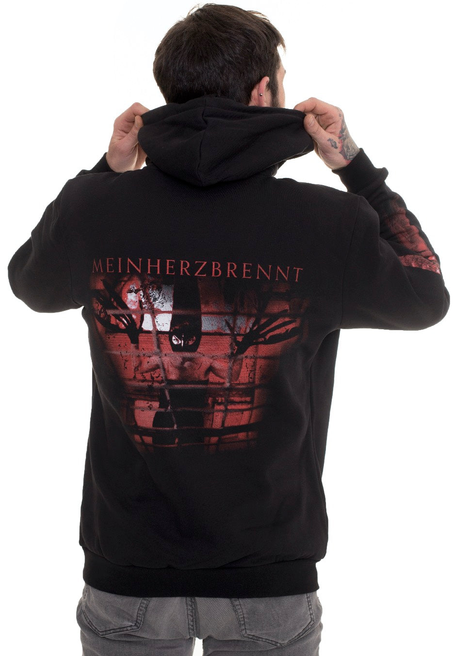 Rammstein Mein Herz Brennt Spraylogo - Hoodie | Impericon