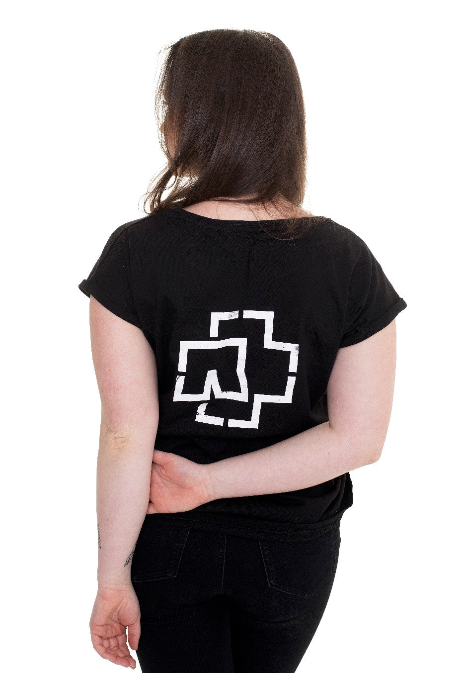 Rammstein - Weiße Balken - Girly | Women-Image