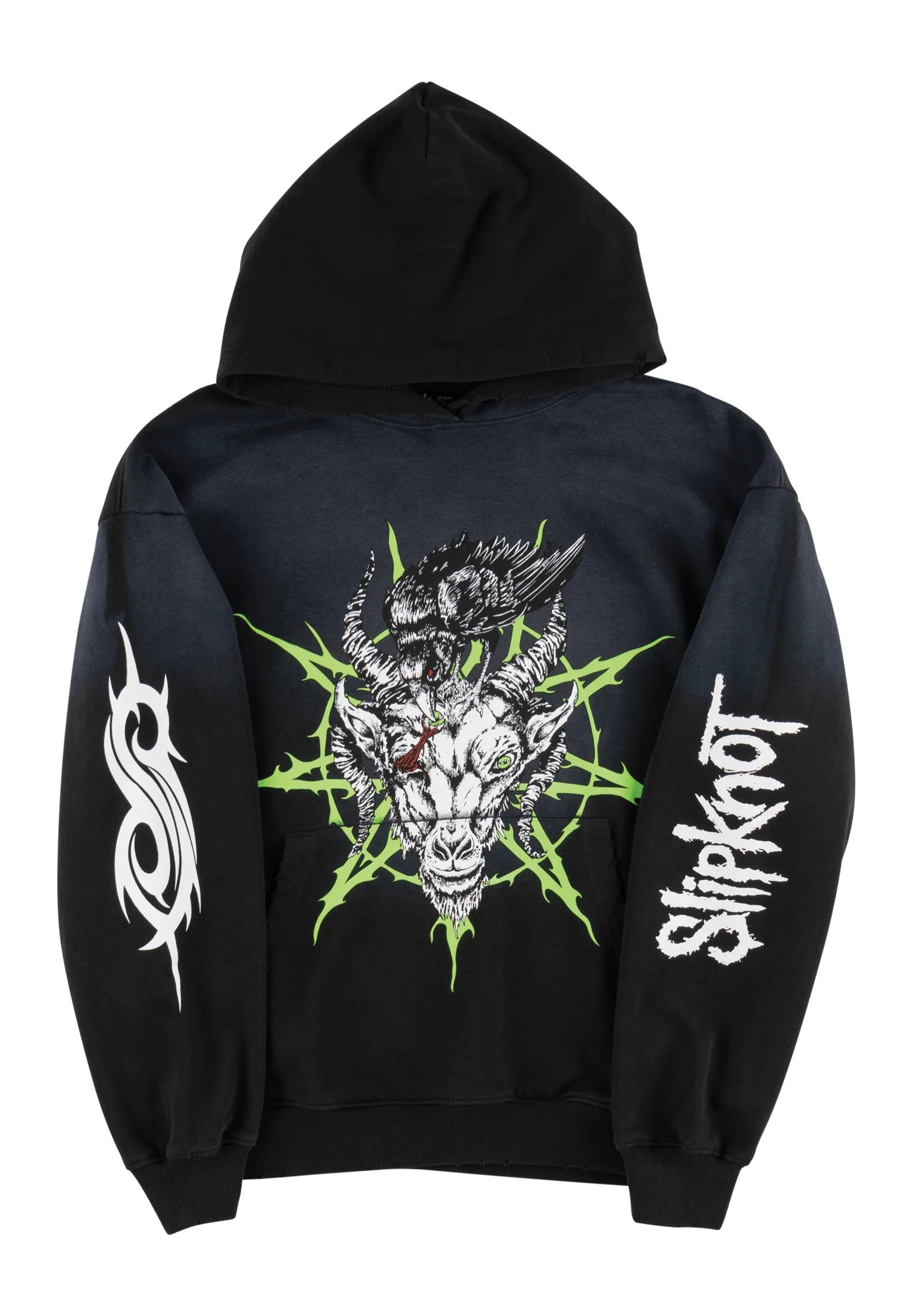 Welcome x Slipknot - Ravenous Distressed Sun Fade - Hoodie | Men-Image
