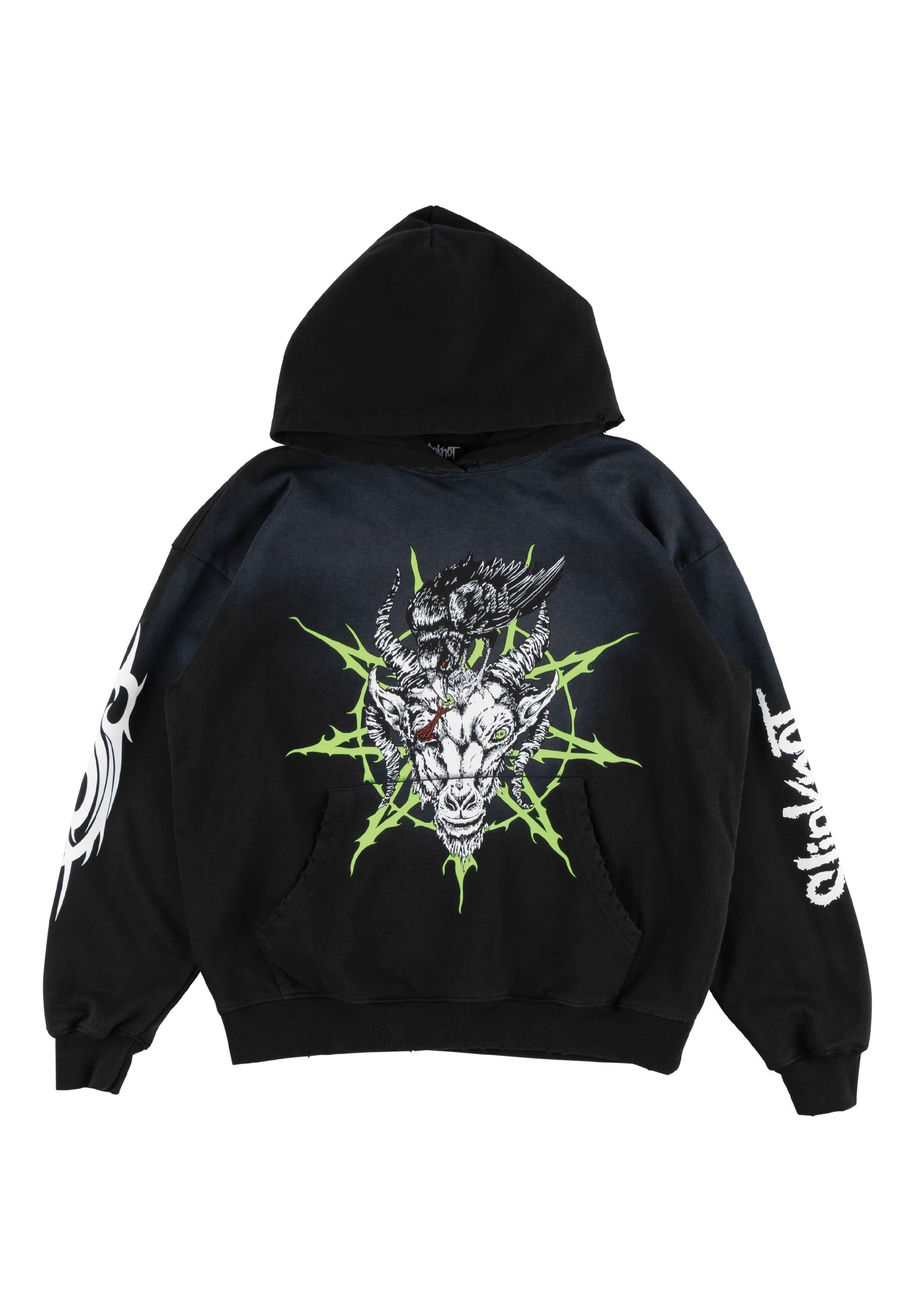 Welcome x Slipknot - Ravenous Distressed Sun Fade - Hoodie | Men-Image