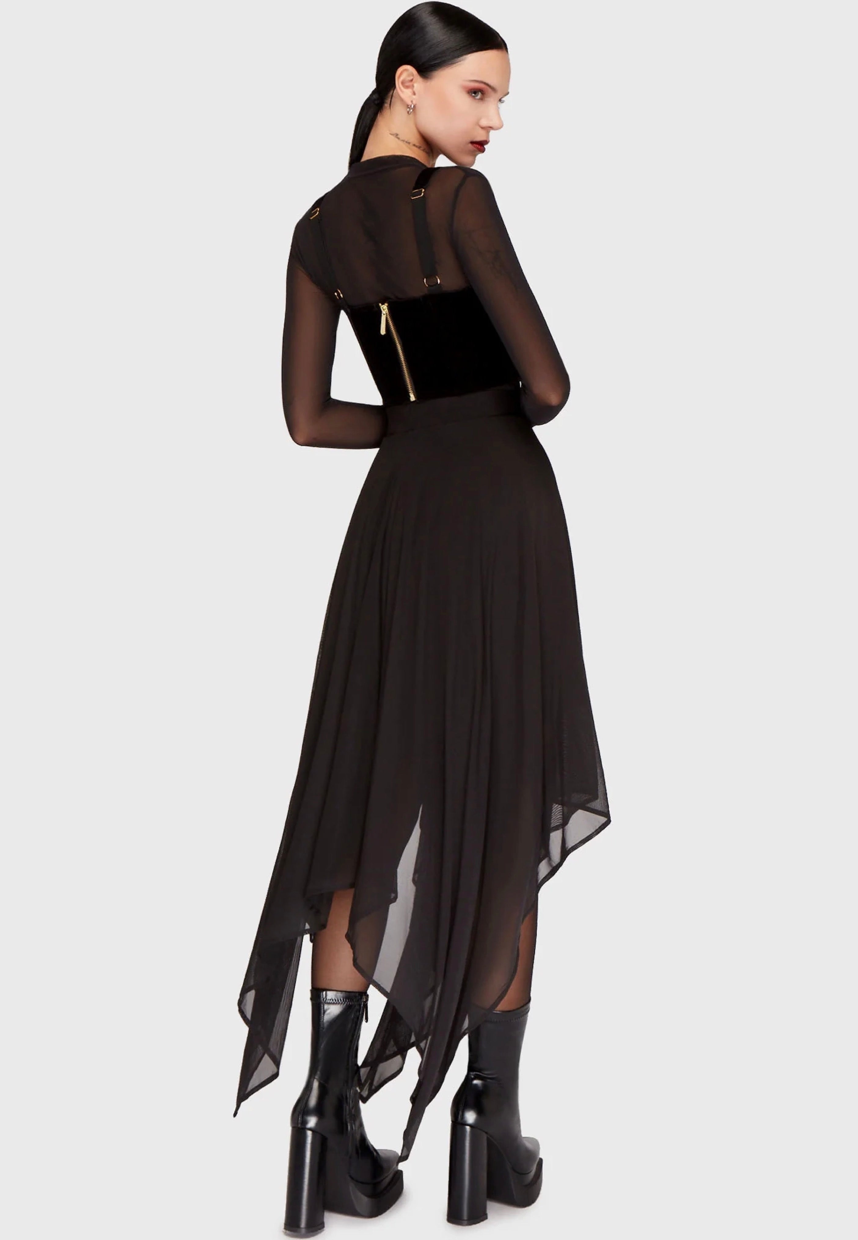 Killstar - Ravens Rose Black - Corset | Women-Image