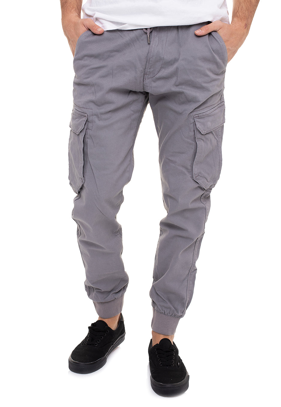 REELL - Reflex Rib Cargo Light Grey - Pants | Men-Image