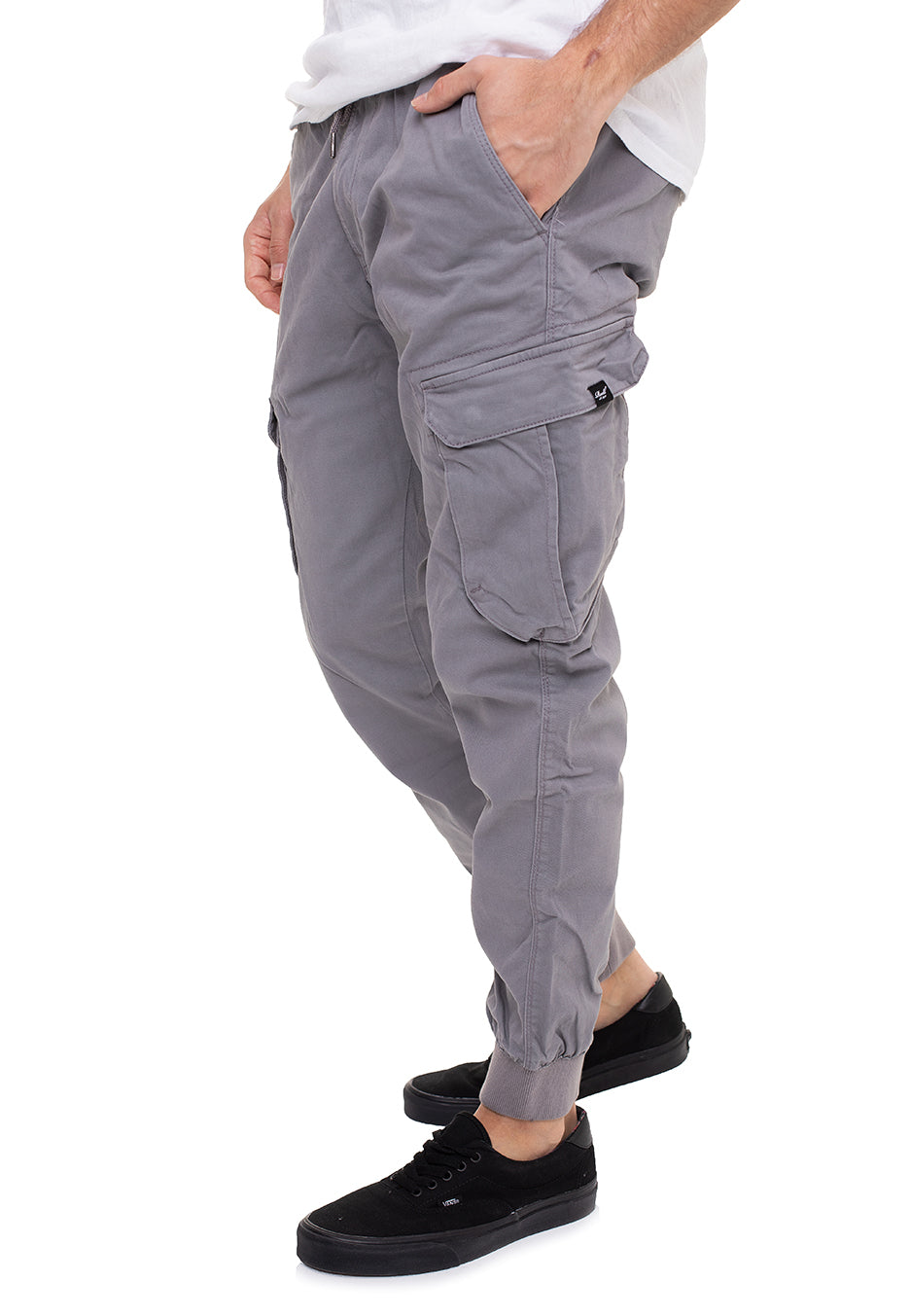 REELL - Reflex Rib Cargo Light Grey - Pants | Men-Image