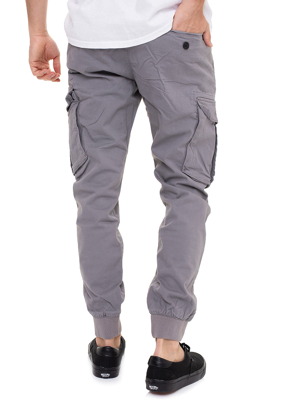 REELL - Reflex Rib Cargo Light Grey - Pants | Men-Image