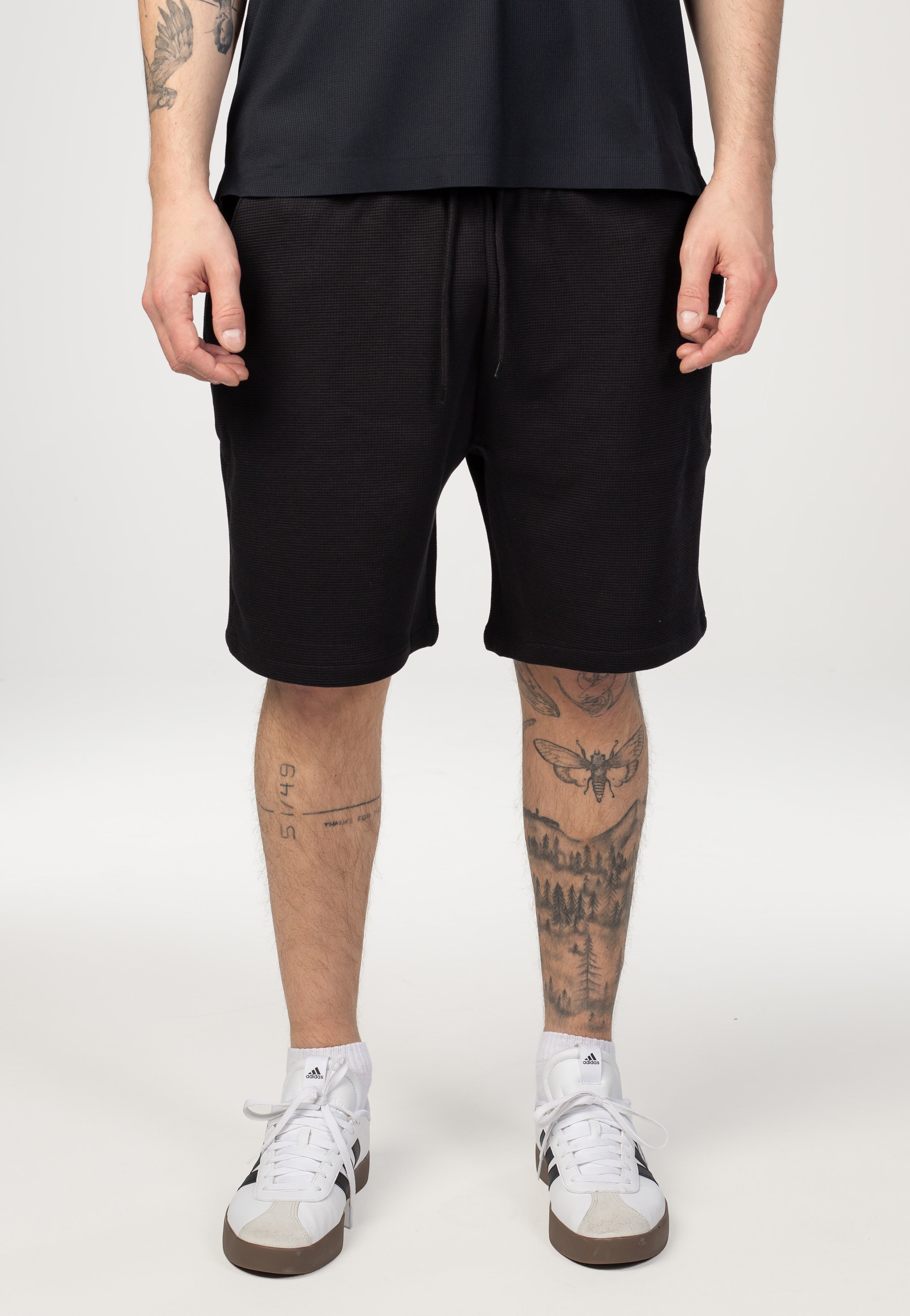 REELL - Surface Waffle Deep Black - Shorts | Men-Image