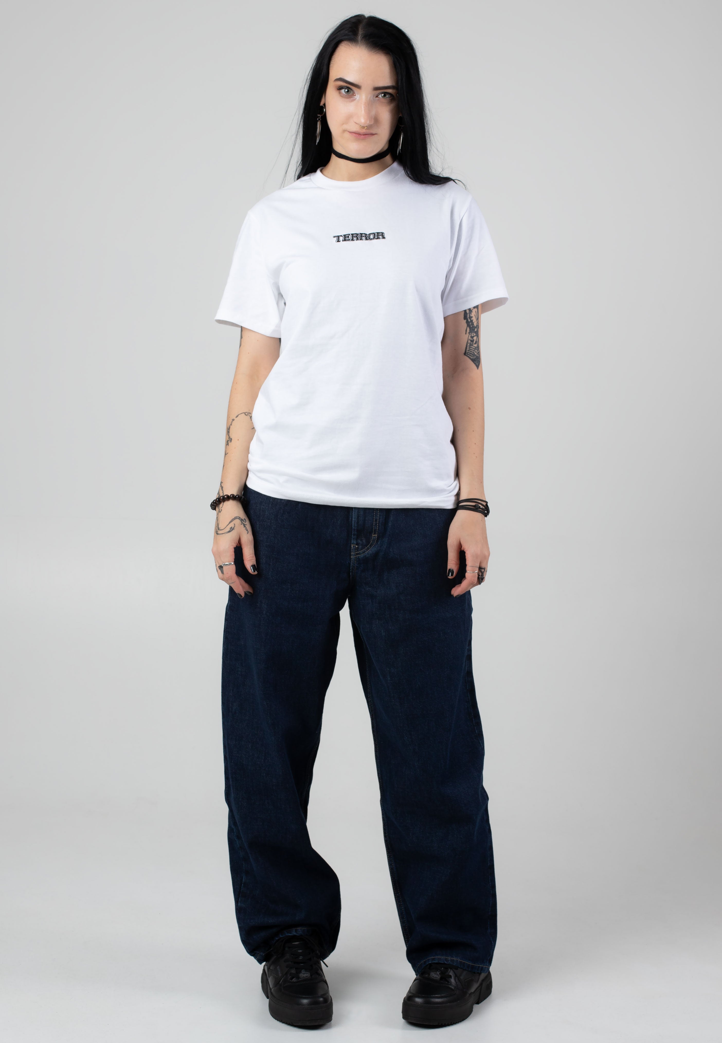 REELL - Women Chloé Baggy Iconic Dark Stone - Jeans | Women-Image