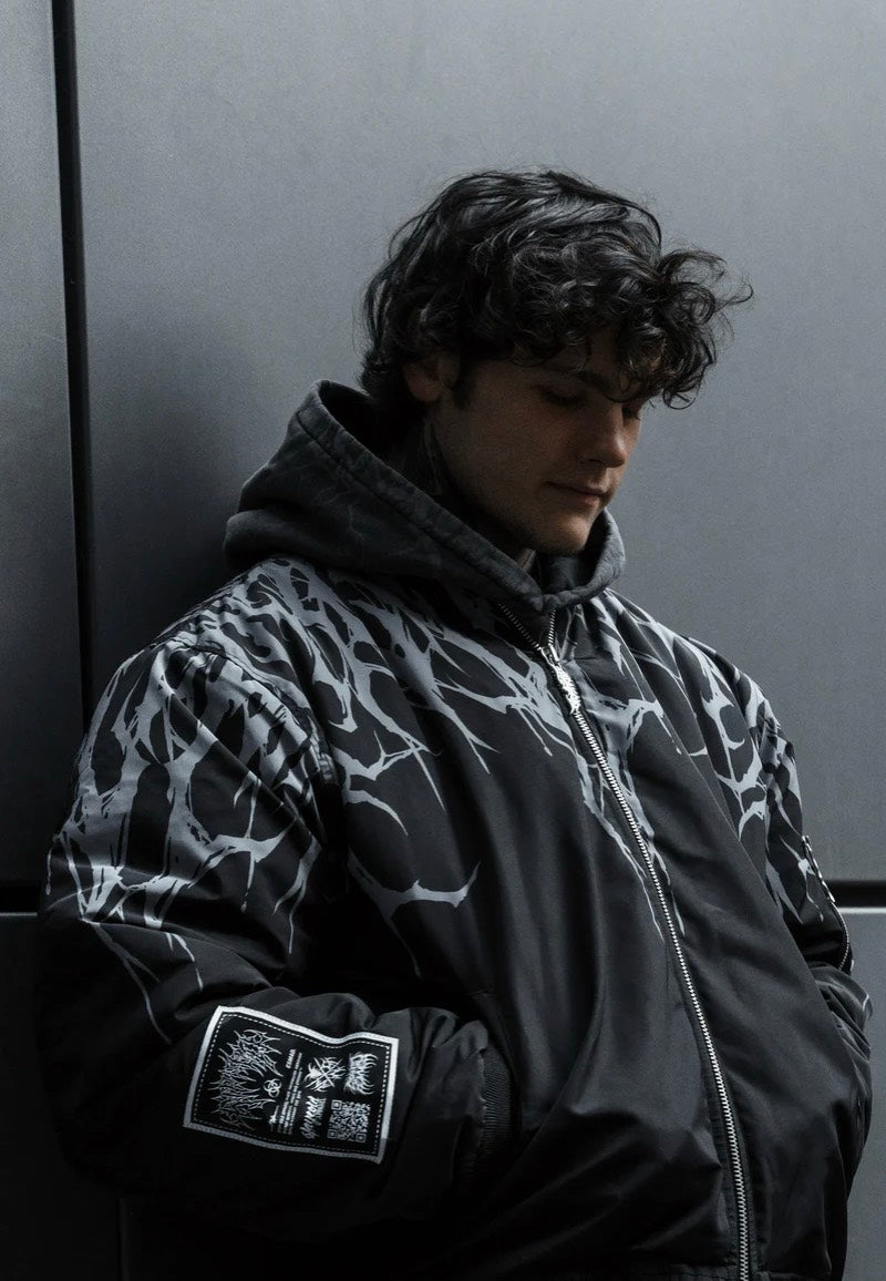 Stay Cold Apparel - Reign Of Blood Acid Washed - Jacket | Neutral-Image