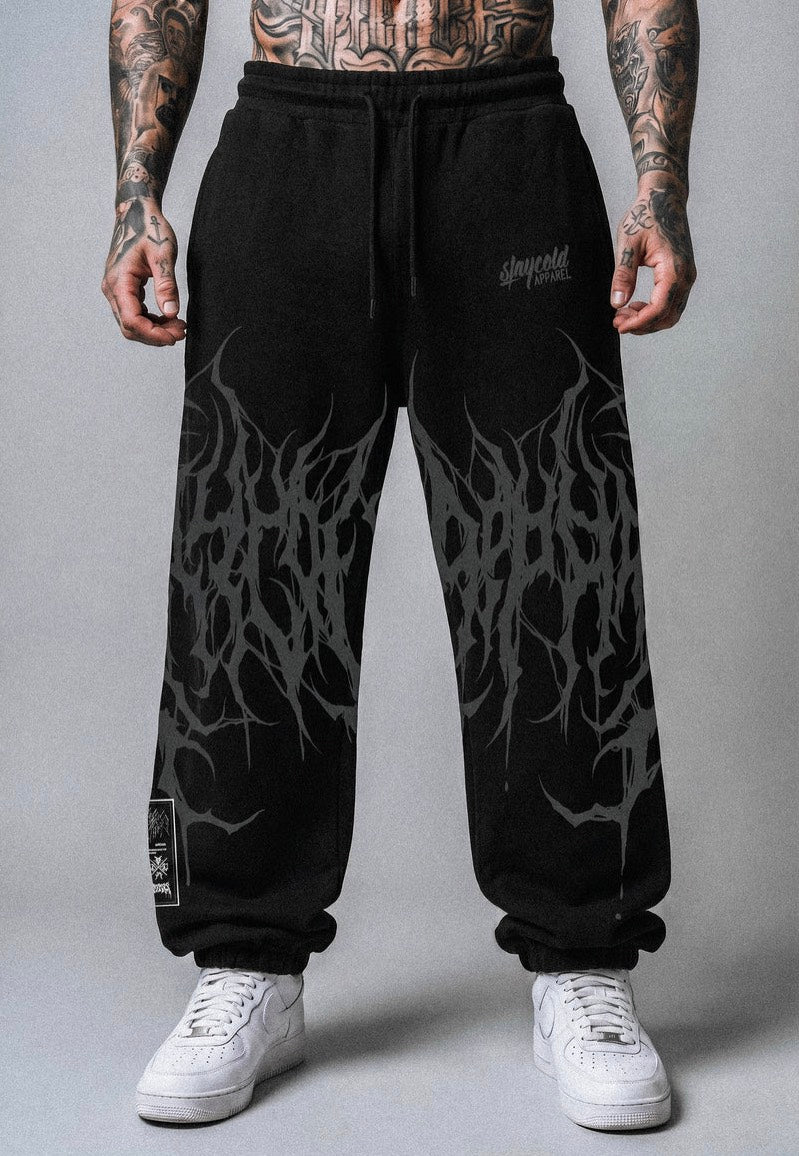 Stay Cold Apparel Reign of Blood Acid Washed Mjukisbyxor | Men-Image
