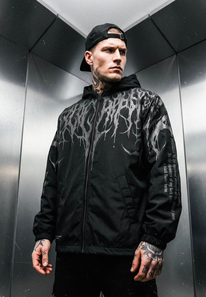 Stay Cold Apparel Reign Of Blood Black/Grey Windbreaker | Neutral-Image