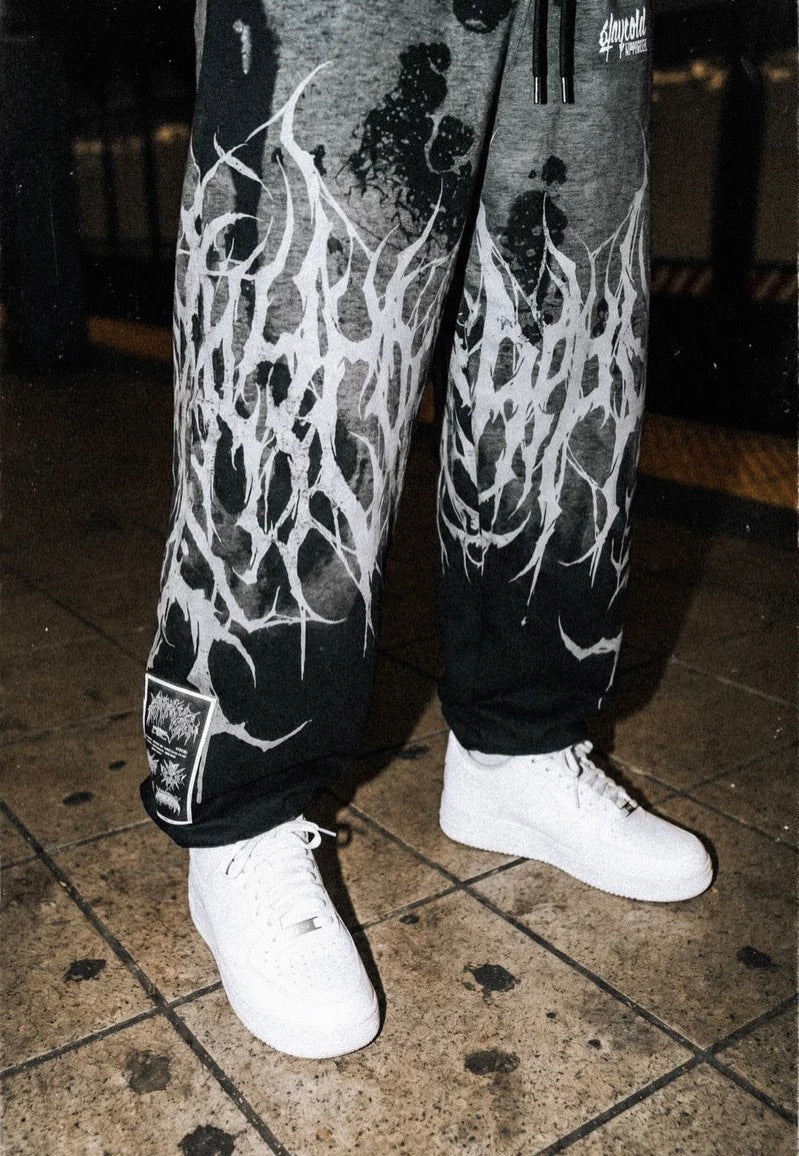 Stay Cold Apparel - Reign Of Blood Grey Dye - Sweat Pants | Men-Image