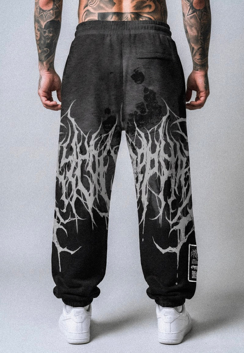 Stay Cold Apparel - Reign Of Blood Grey Dye - Sweat Pants | Men-Image