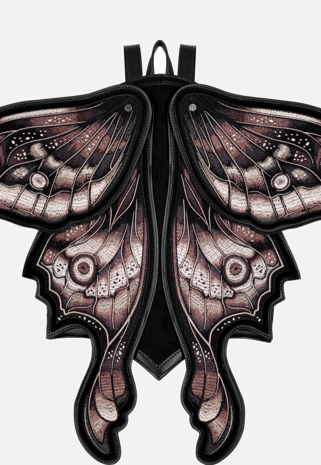 Restyle Ashira Moth Black Backpack | Neutral-Image