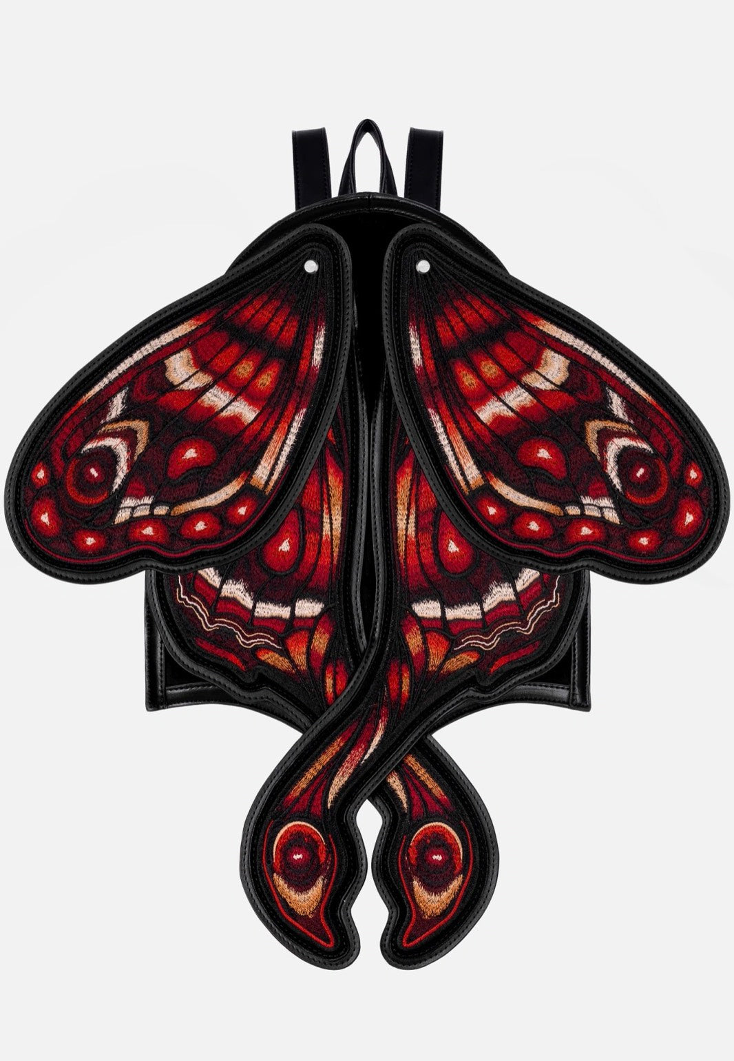 Restyle Crimson Moth Black Rucksack | Neutral-Image