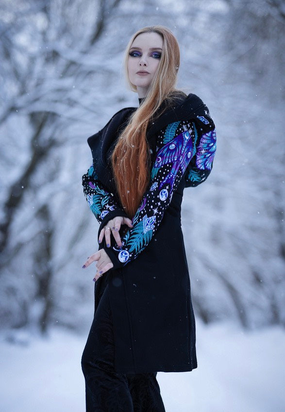 Restyle - Enchanted Forest Black - Cardigan