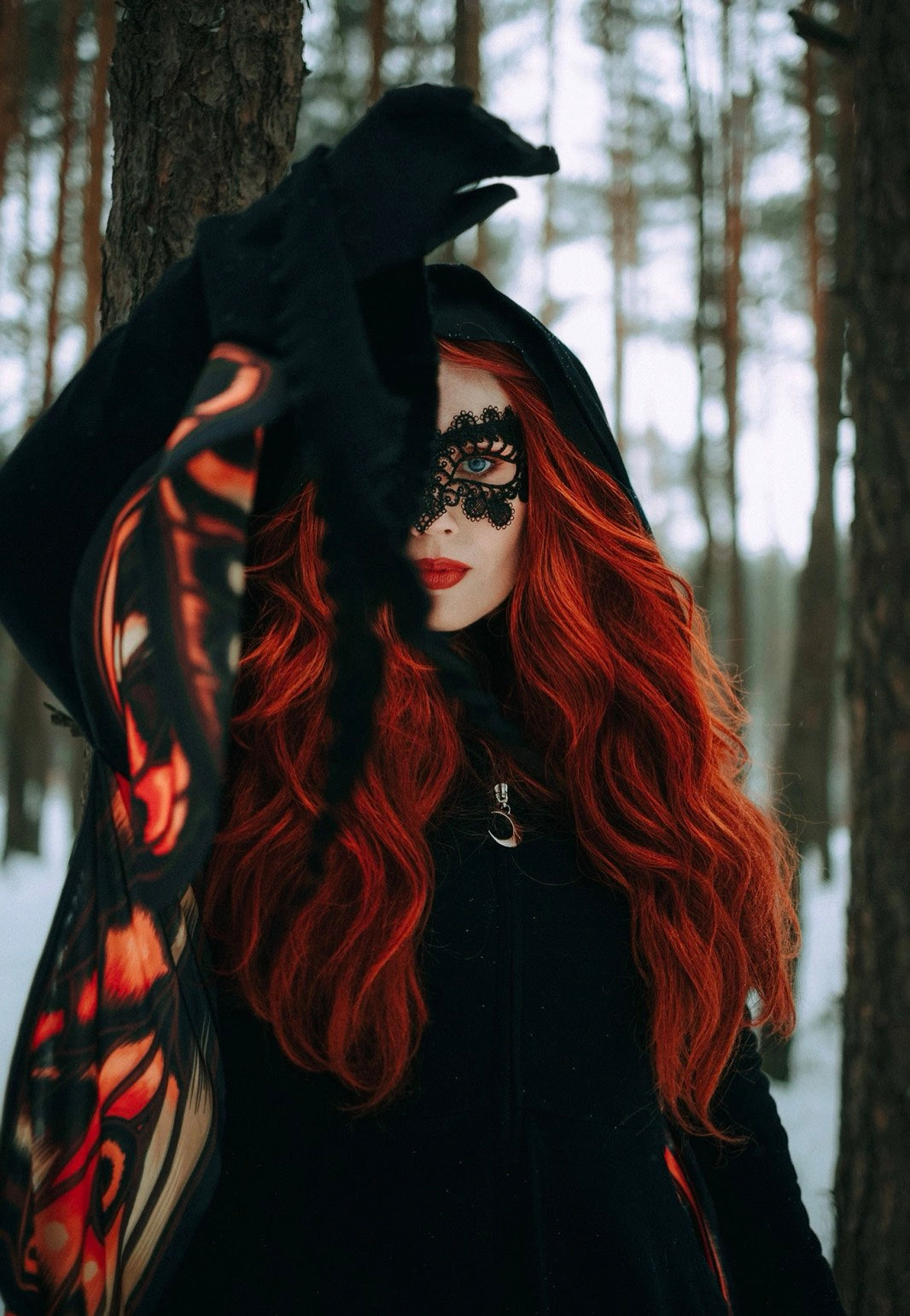 Restyle - Ignis Moth Black - Cardigan | Women-Image