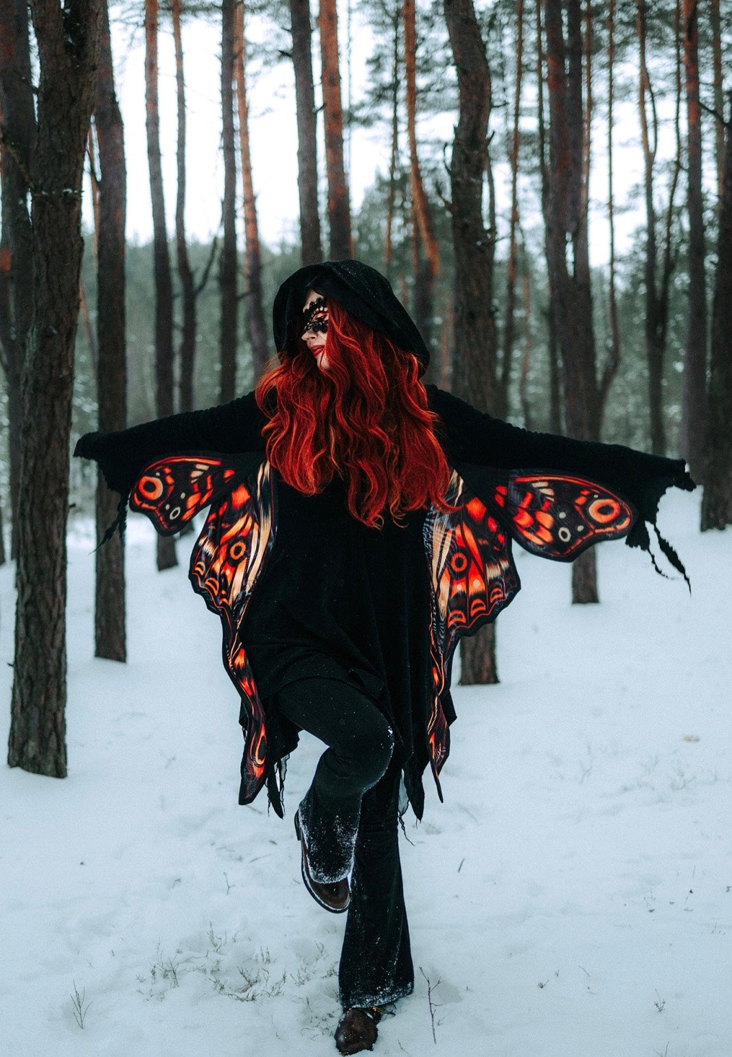 Restyle - Ignis Moth Black - Cardigan | Women-Image