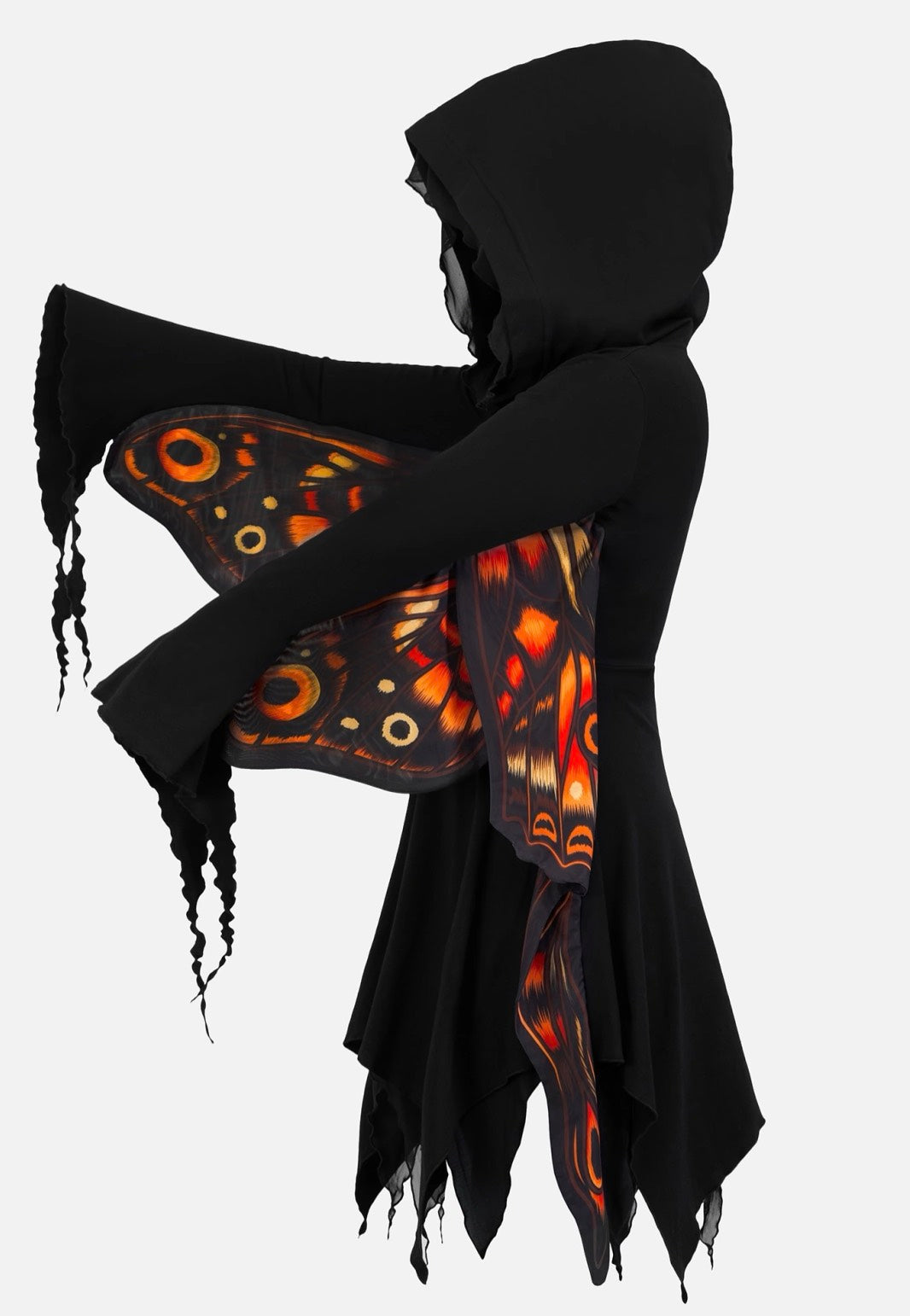 Restyle - Ignis Moth Black - Cardigan | Women-Image