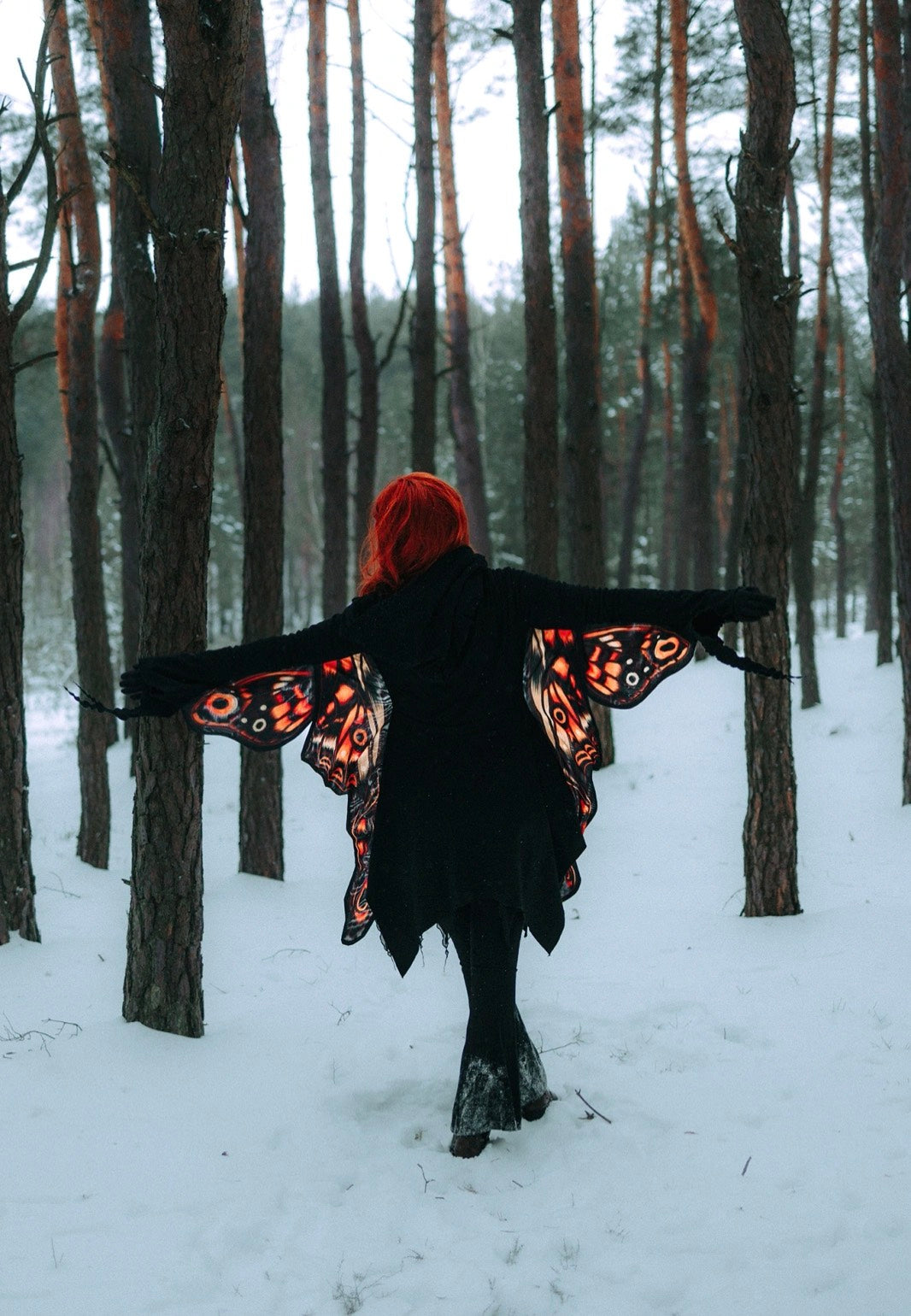 Restyle - Ignis Moth Black - Cardigan | Women-Image
