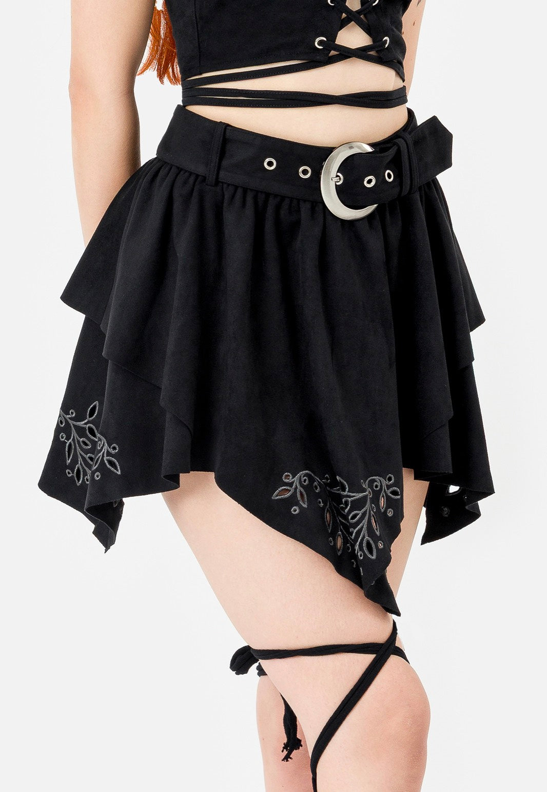 Restyle - Persiphone Black - Skirt | Women-Image