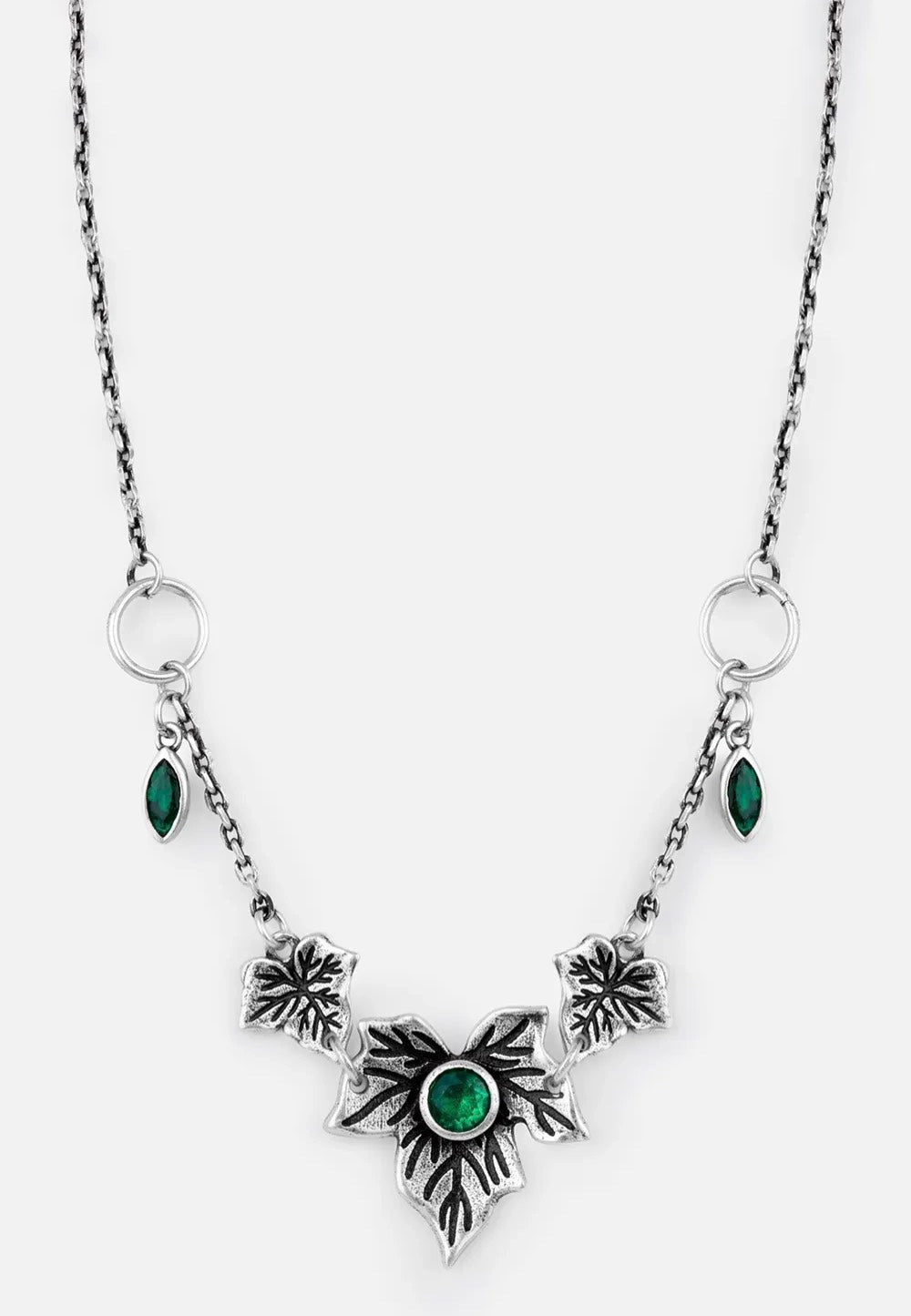 Restyle - Poisoned Ivy Silver - Necklace | Neutral-Image