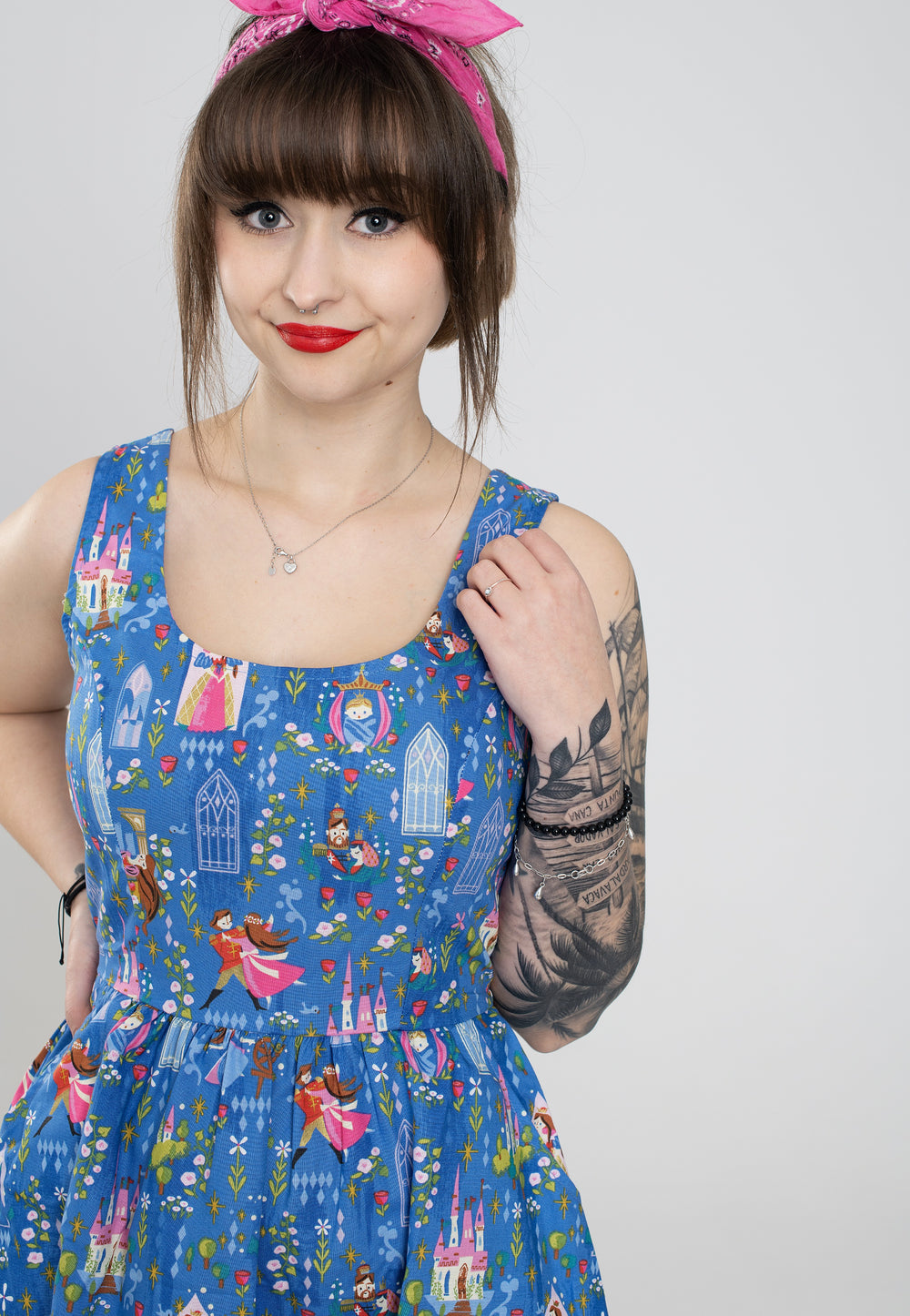 Retrolicious Sleeping Beauty Blue - Dress | Impericon