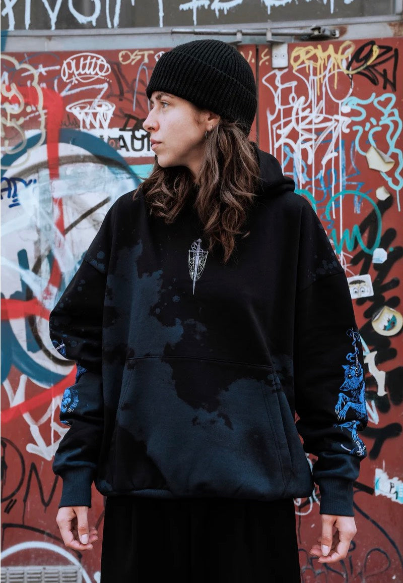 Stay Cold Apparel - Return Of The Dead Customized Oversized Black - Hoodie | Neutral-Image