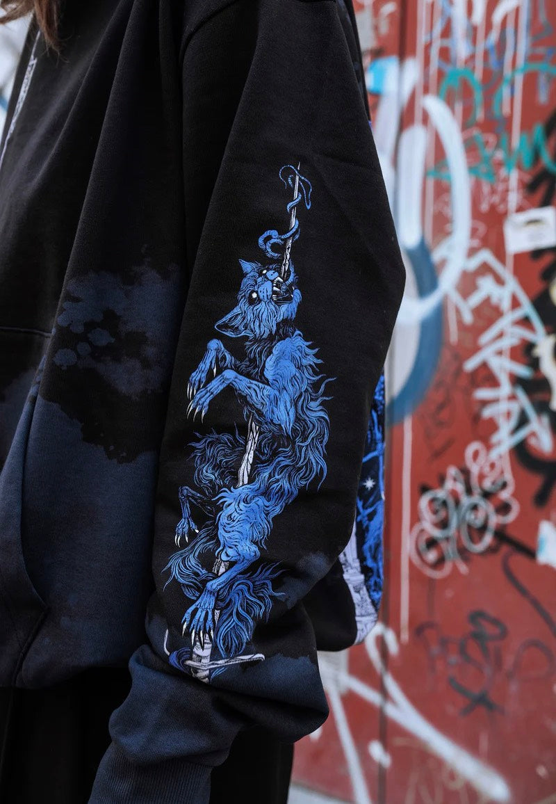 Stay Cold Apparel - Return Of The Dead Customized Oversized Black - Hoodie | Neutral-Image