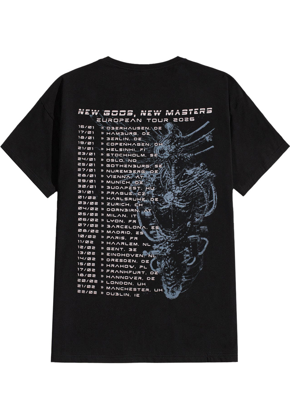 Revocation - New Gods, New Masters Tour 2026 - T-Shirt | Neutral-Image