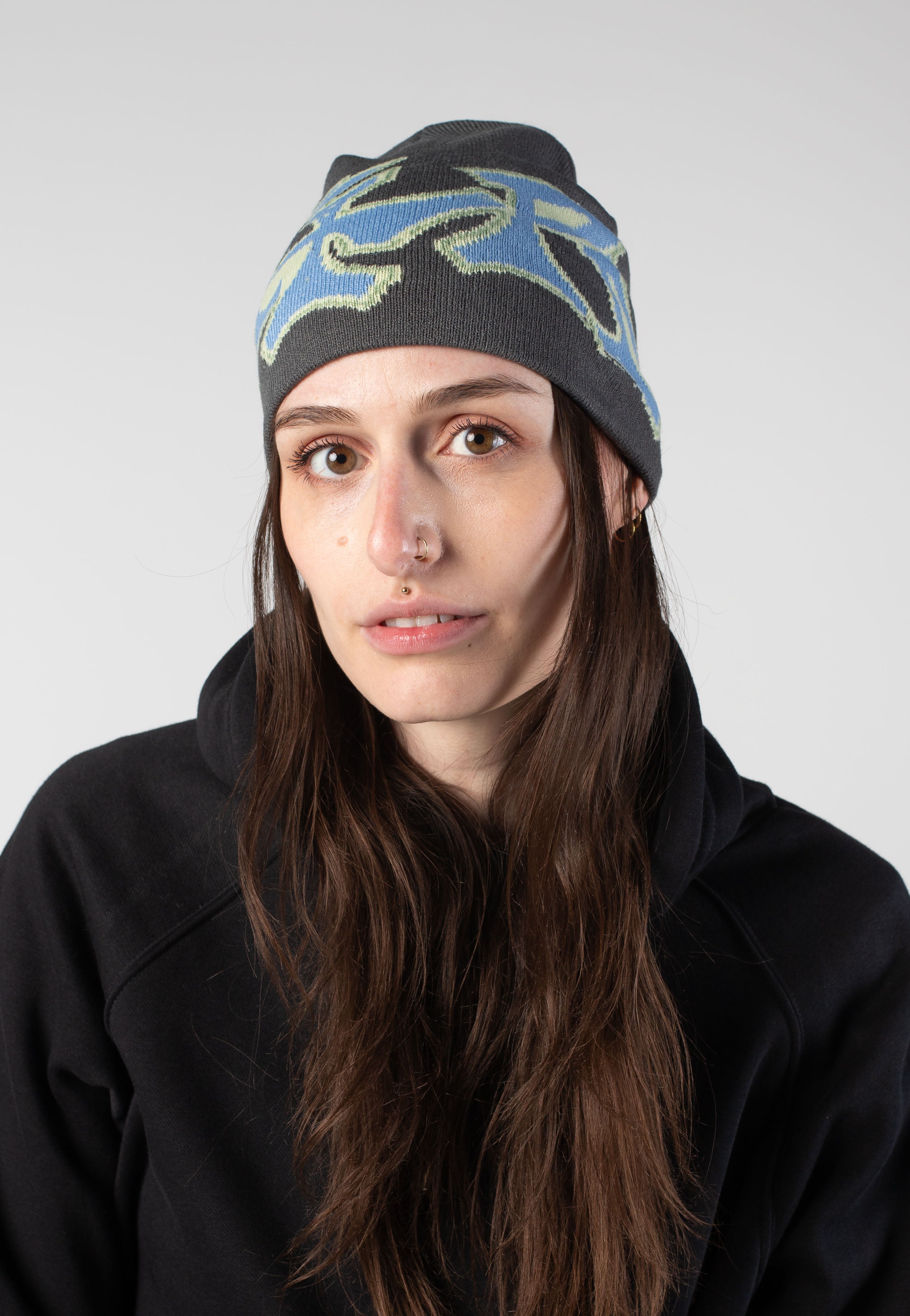RIPNDIP - Ace Charcoal - Beanie | Neutral-Image