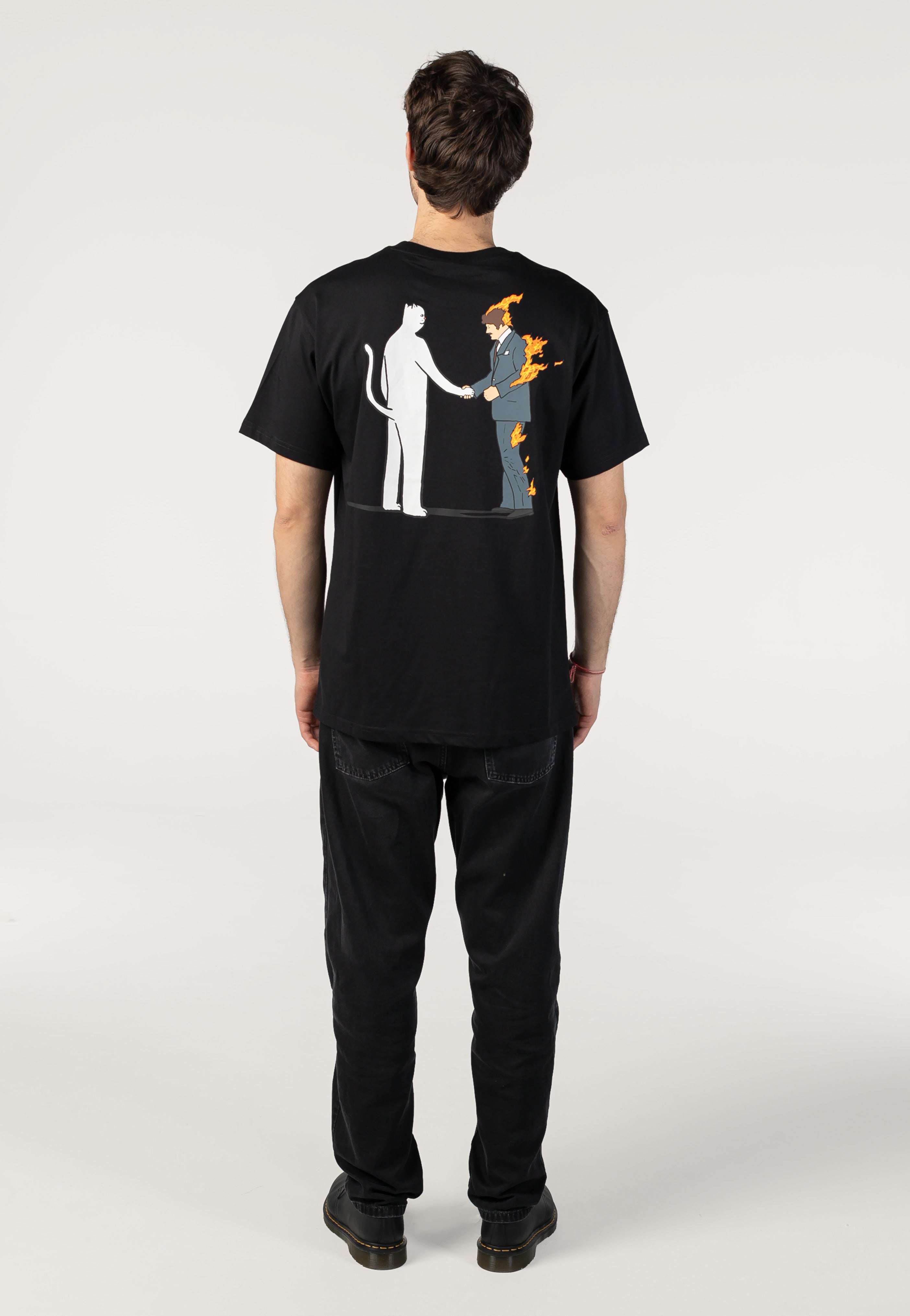 RIPNDIP - Burn Black Wash - T-Shirt | Men-Image