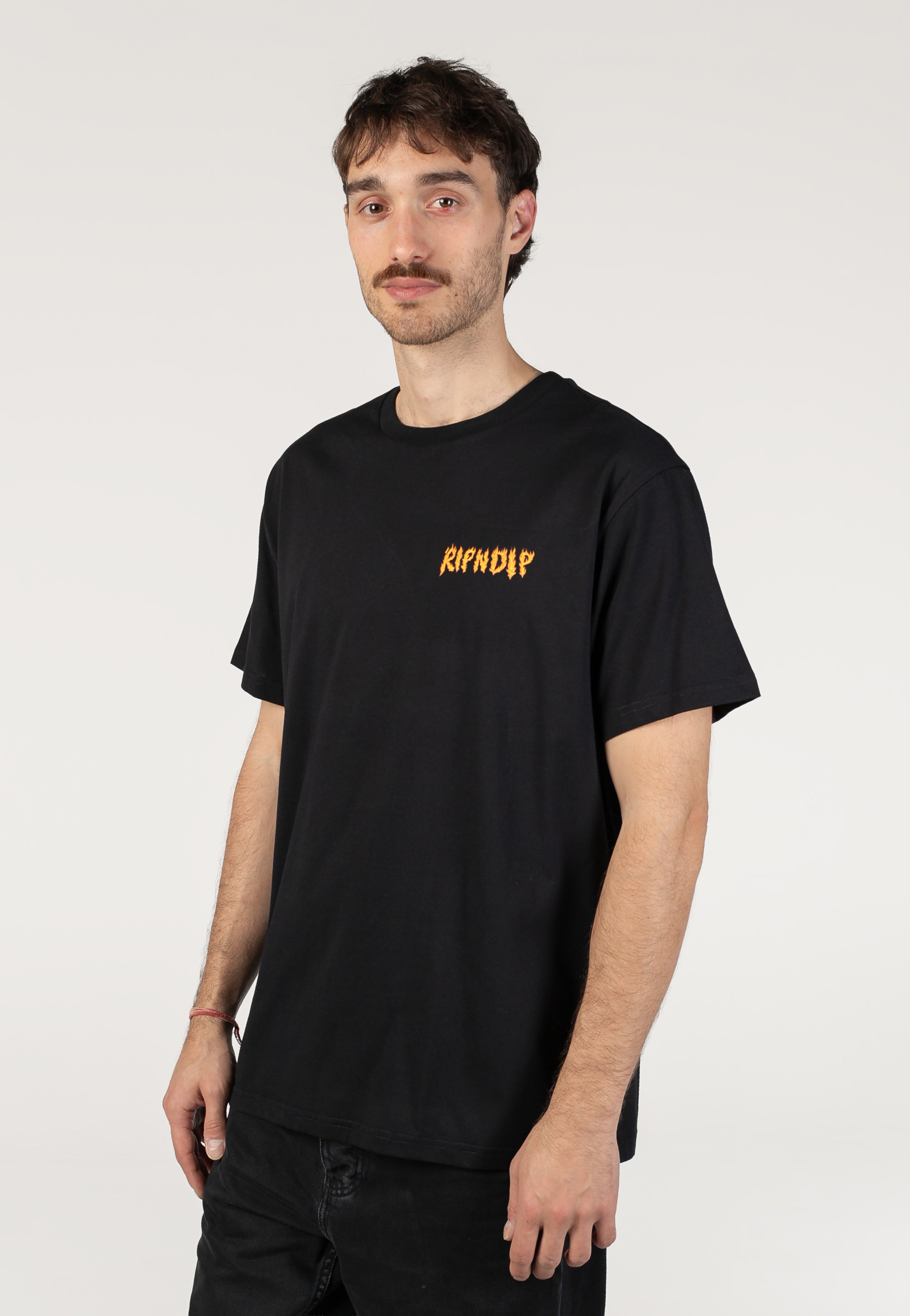 RIPNDIP - Burn Black Wash - T-Shirt | Men-Image