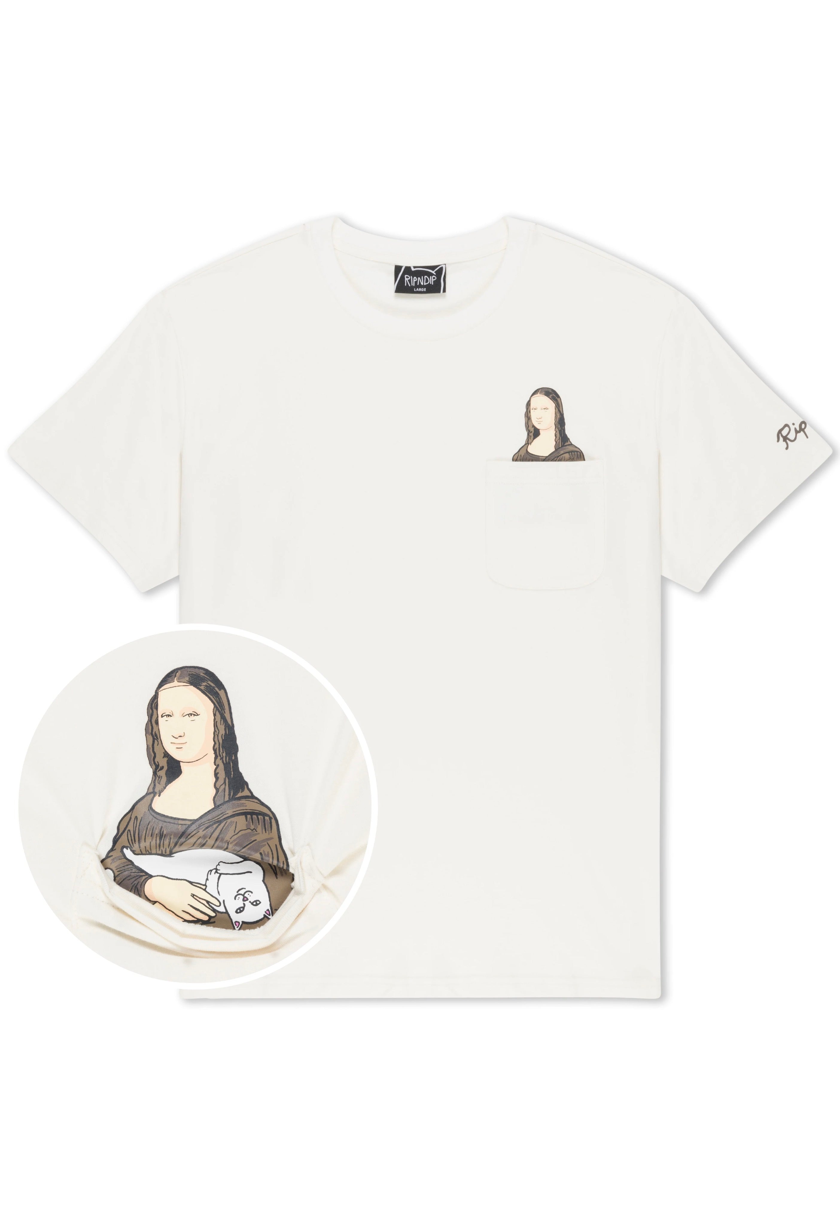 RIPNDIP - Nermalisa Pocket Bone - T-Shirt | Men-Image