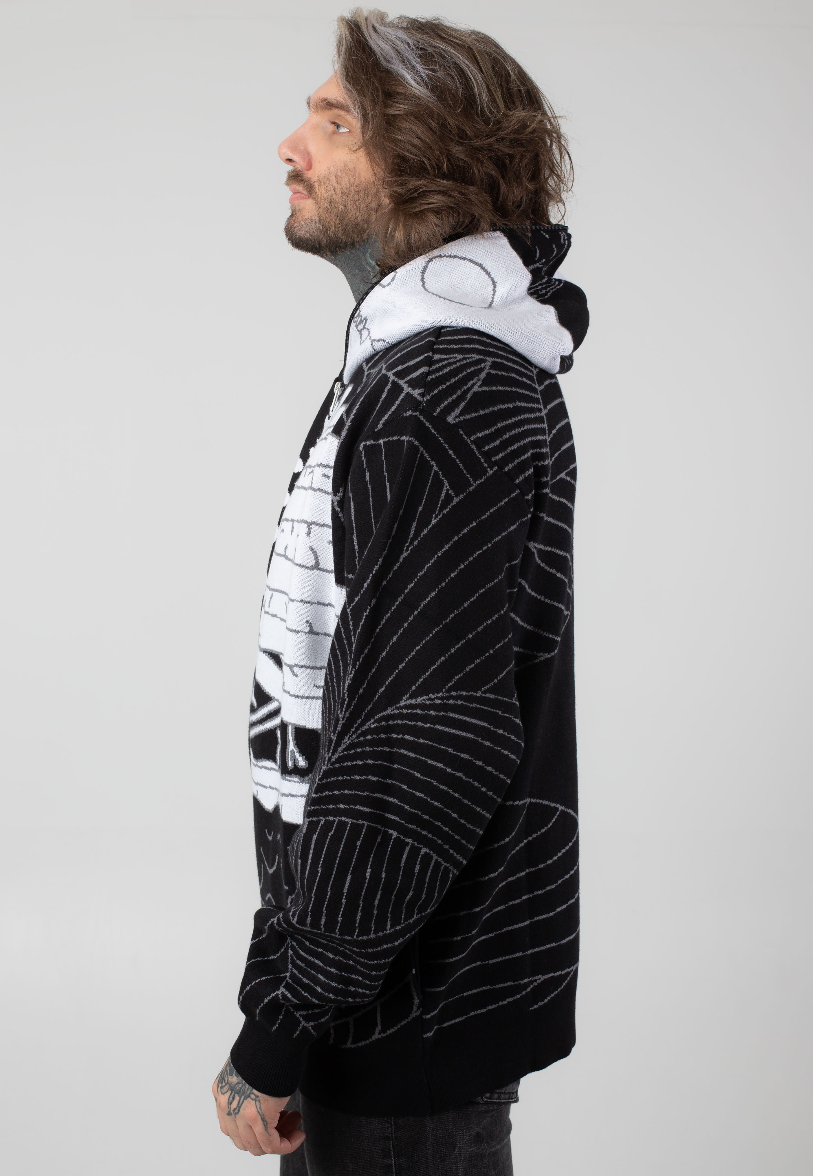 RIPNDIP - Skelly Nerm Black/White - Zipper | Men-Image