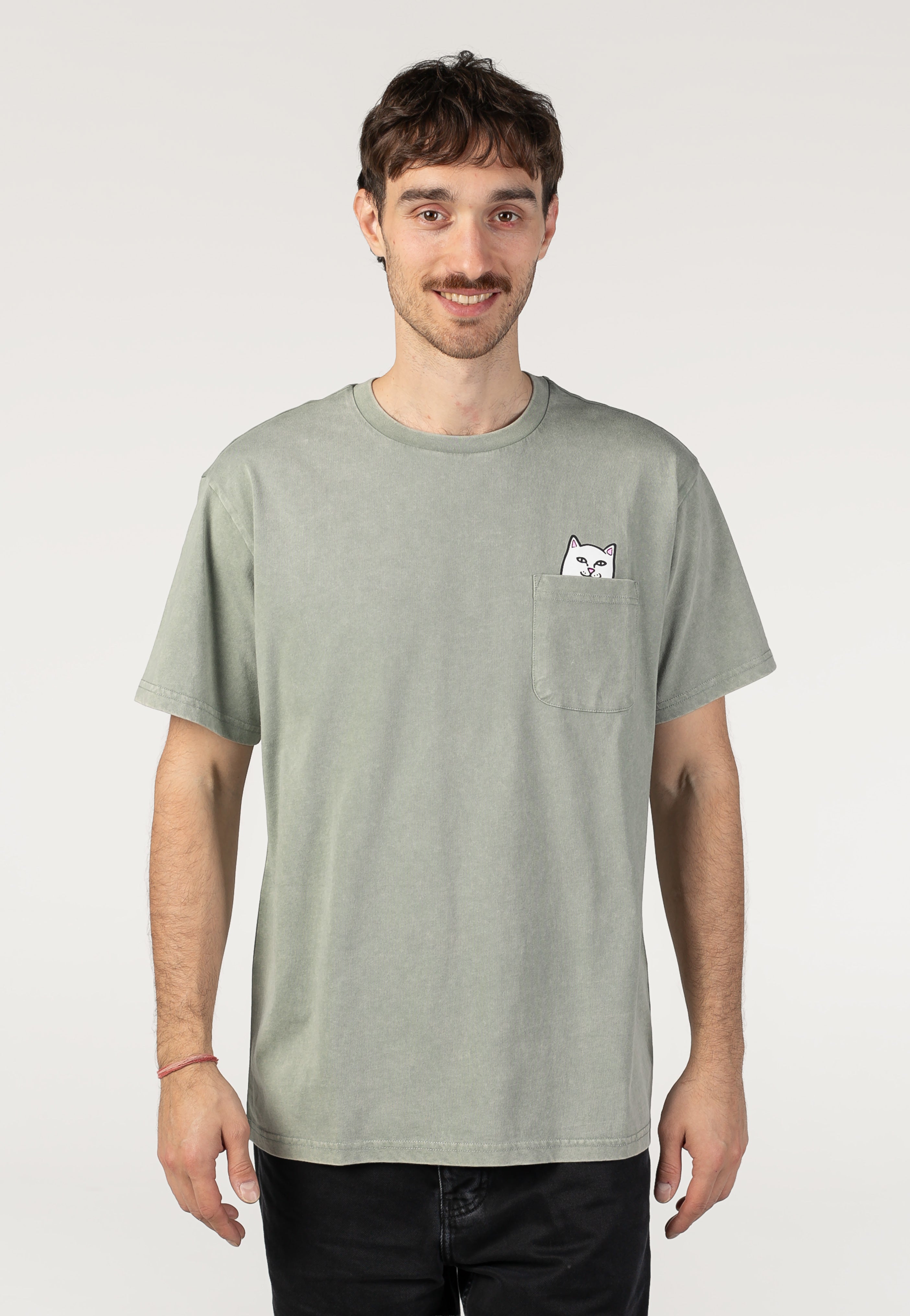 RIPNDIP - Lord Nermal Pocket Sage Vintage Wash - T-Shirt | Men-Image
