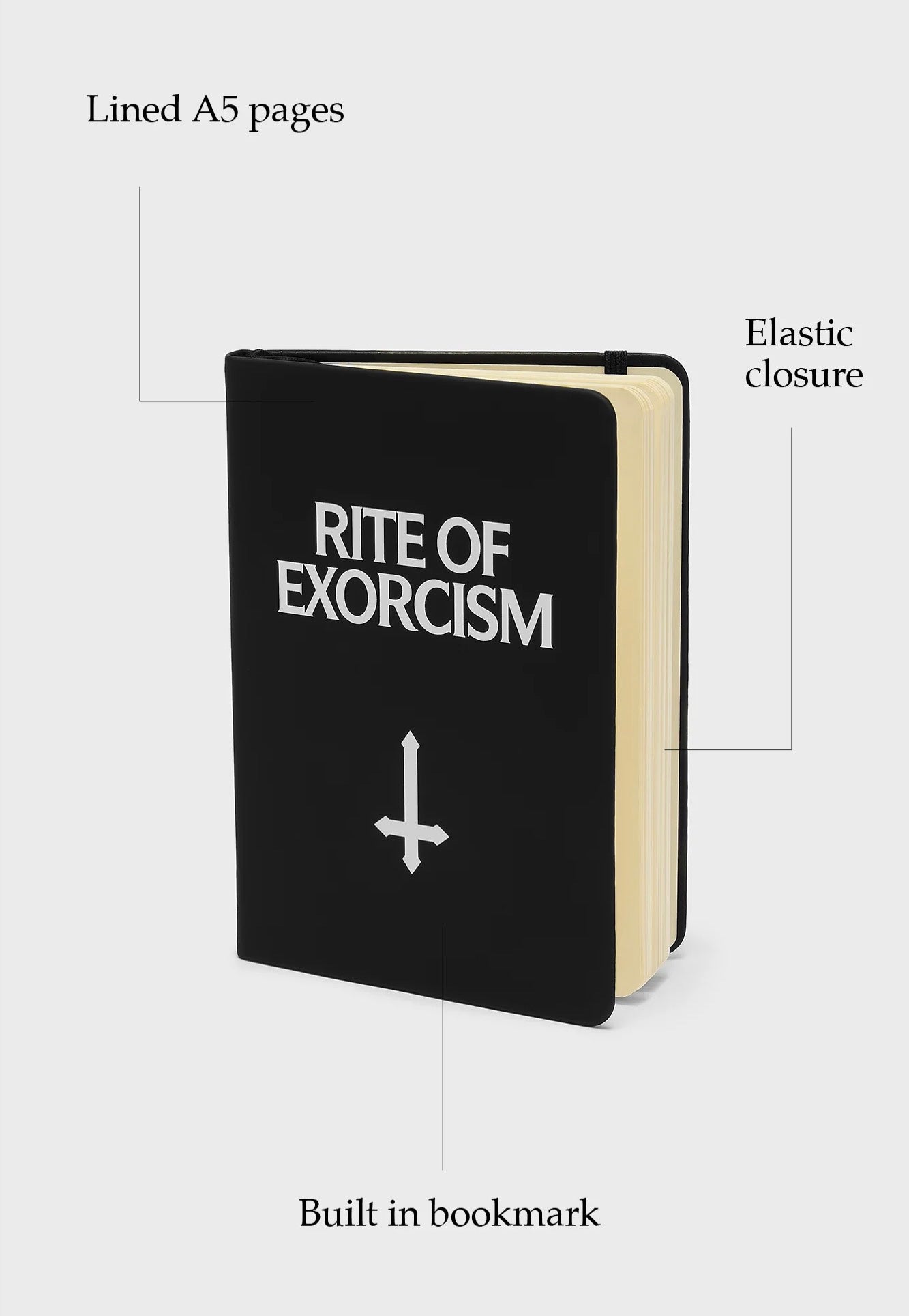 Killstar - Rite Of Exorcism Black - Journal | Neutral-Image
