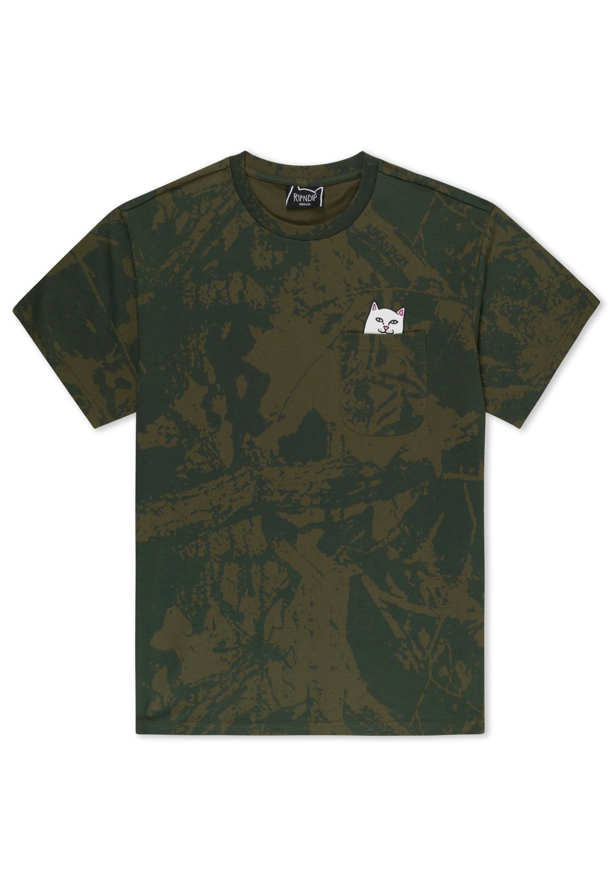 RIPNDIP Lord Nermal Pocket Forest Camo T-Shirt | Men-Image