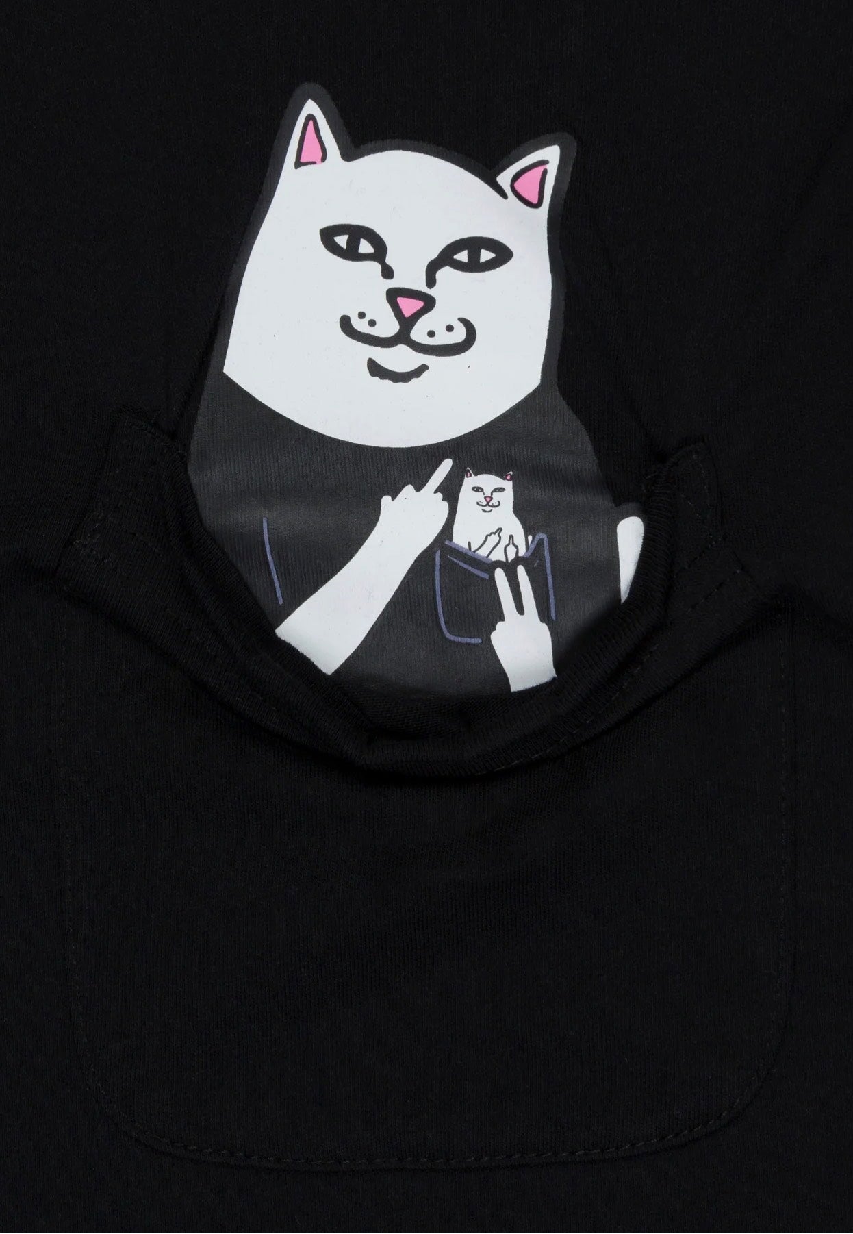 RIPNDIP - Incepted Pocket Black - T-Shirt | Men-Image