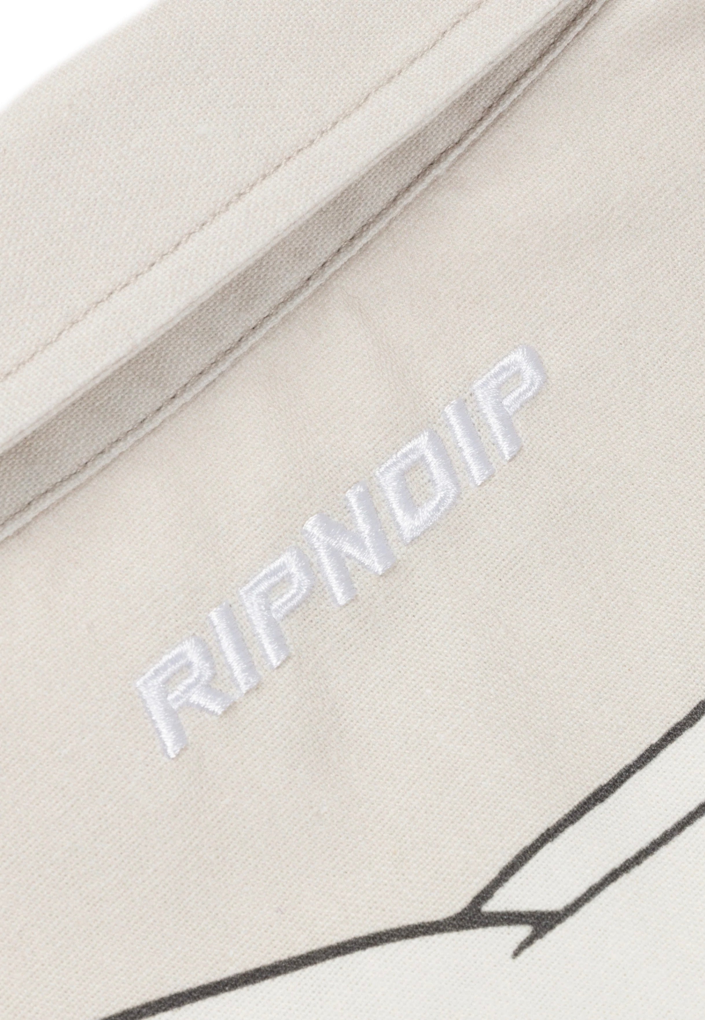 RIPNDIP - Metal Claw Button Up Bone - Shirt | Men-Image