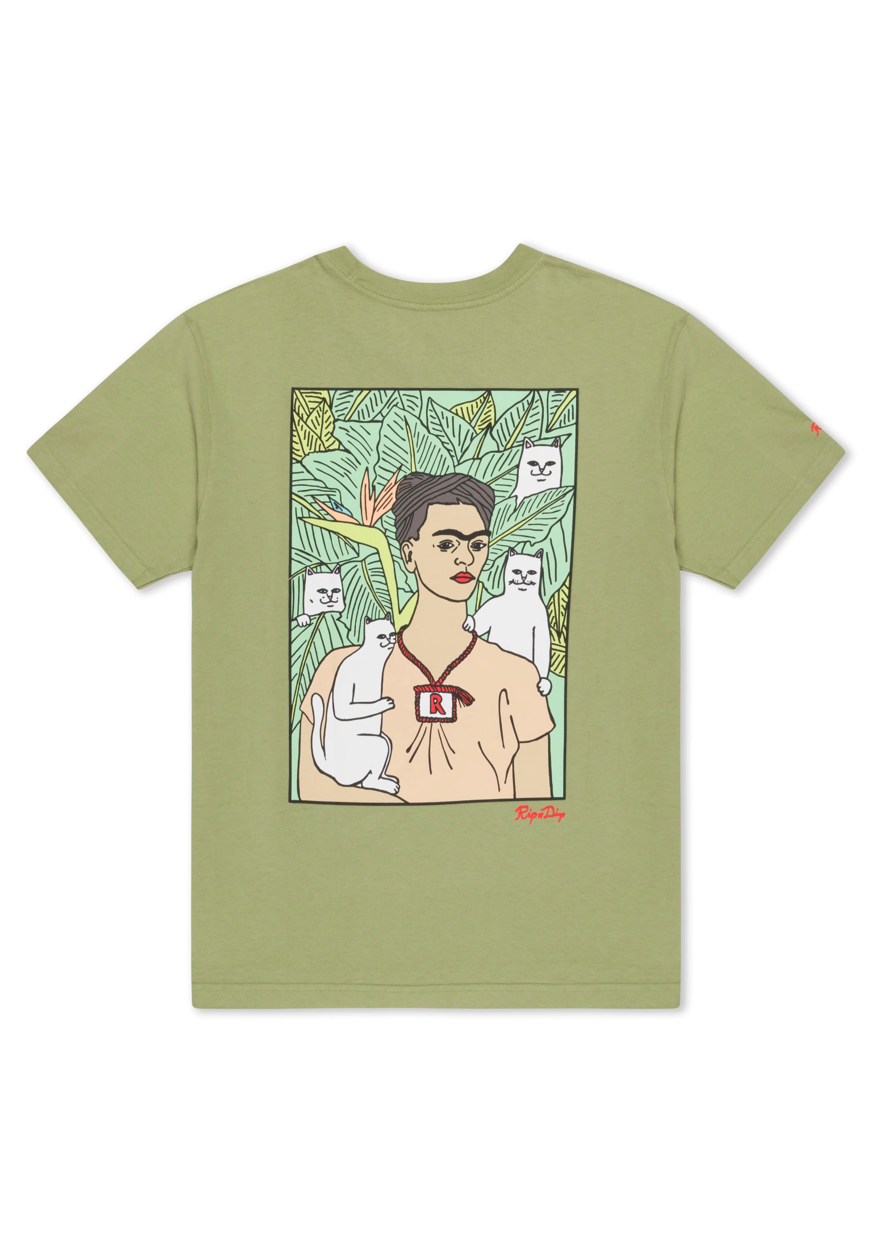 RIPNDIP - Nermal Portrait Light Forest - T-Shirt | Men-Image
